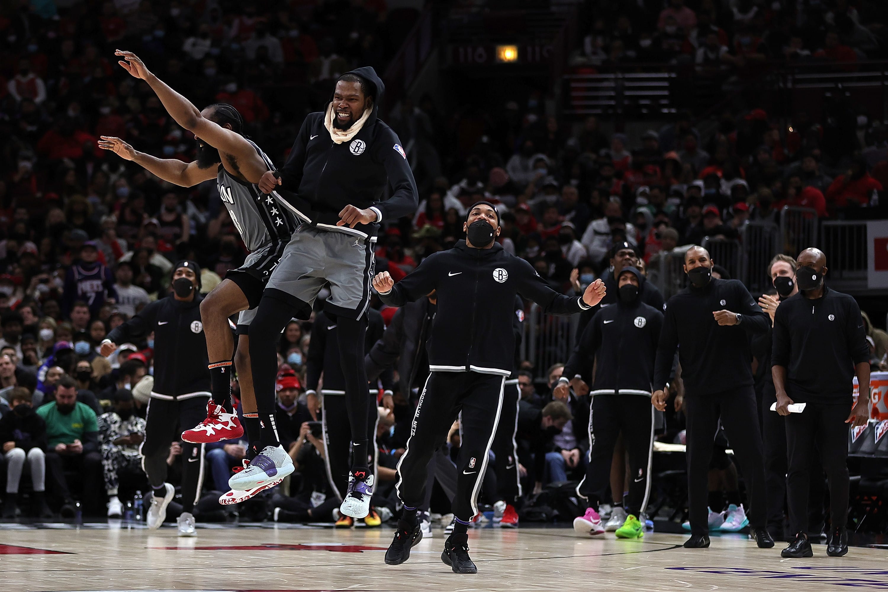 קווין דוראנט, ברוקלין נטס, לצד ג'יימס הארדן