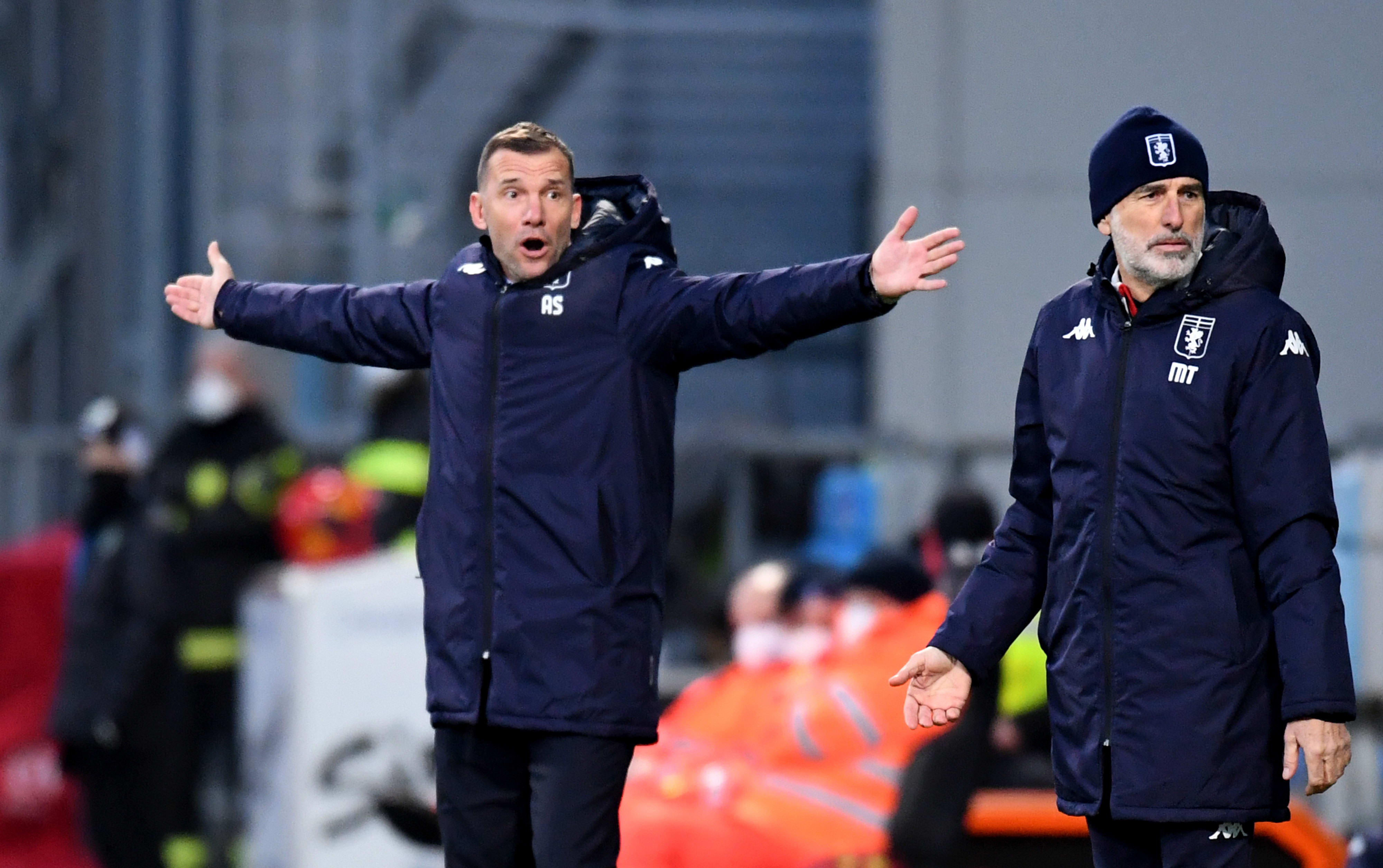 אנדריי שבצ'נקו מאמן גנואה