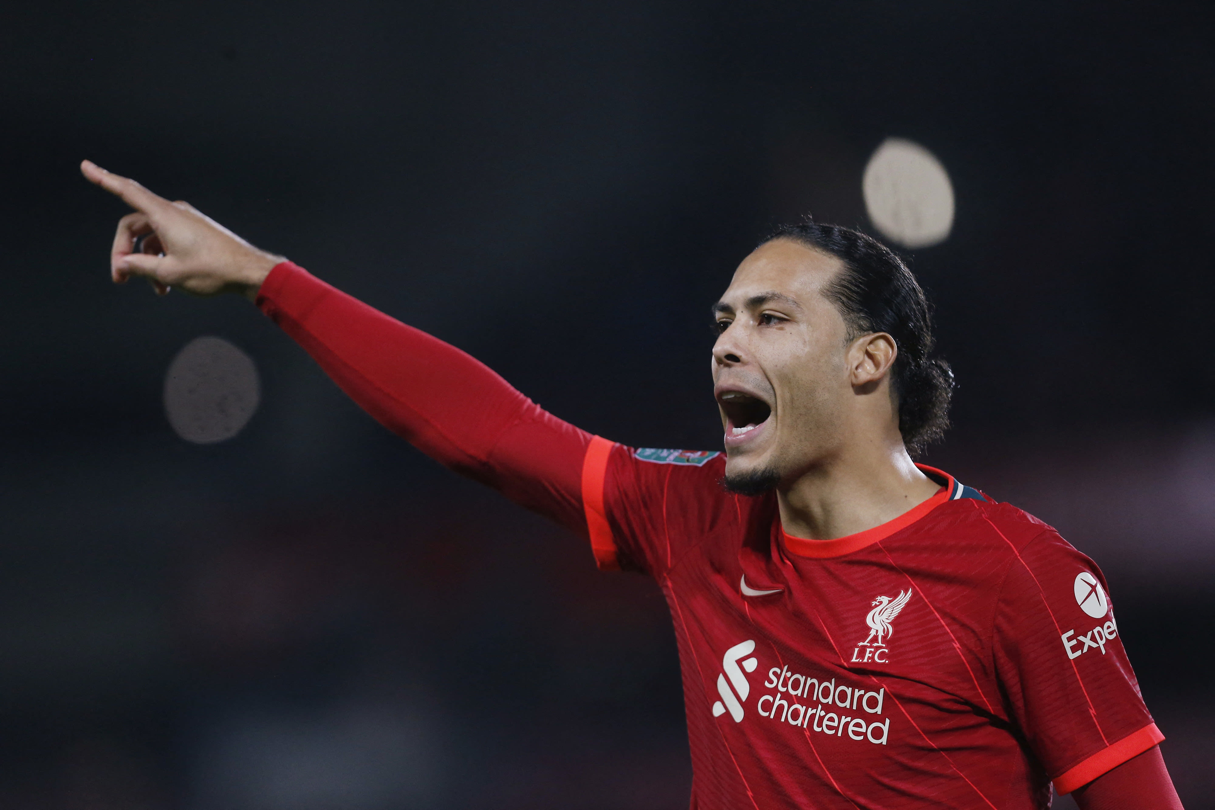 שחקן ליברפול וירג'יל ואן דייק