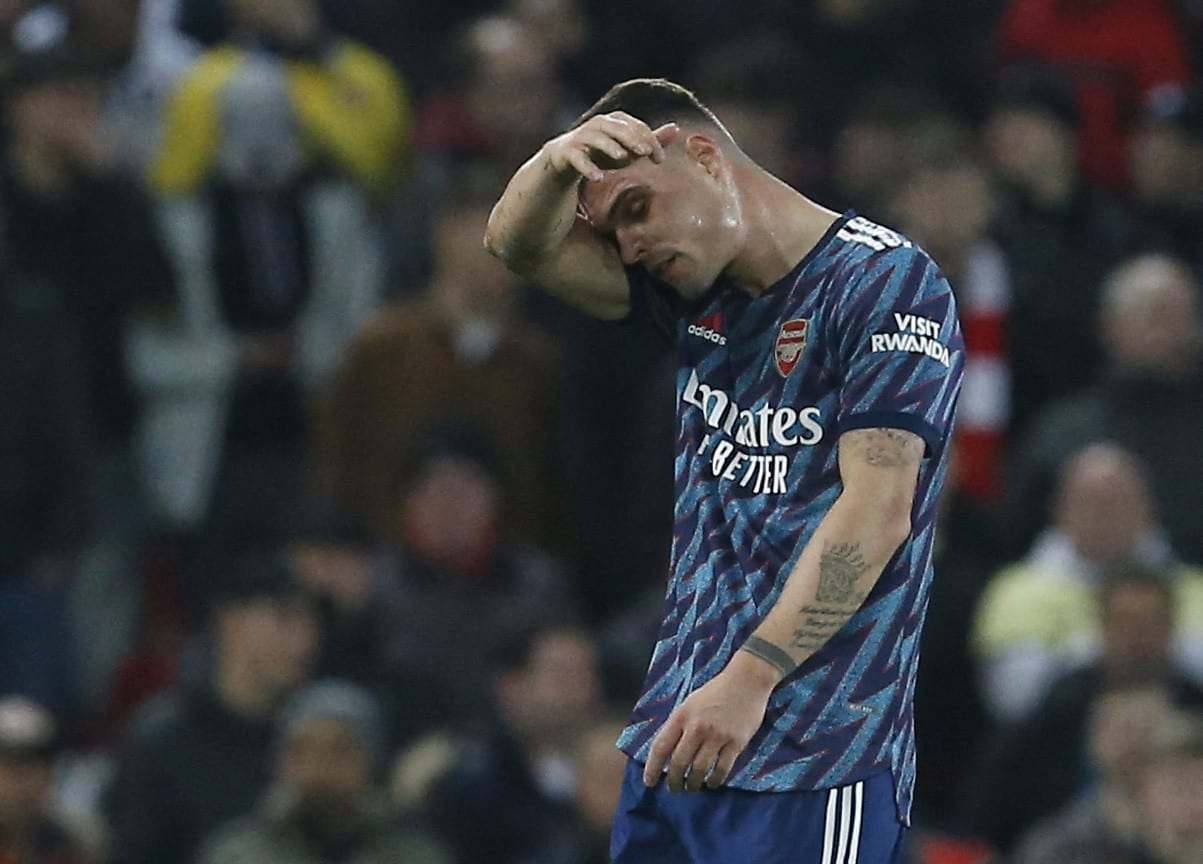 שחקן ארסנל גרניט ג'אקה