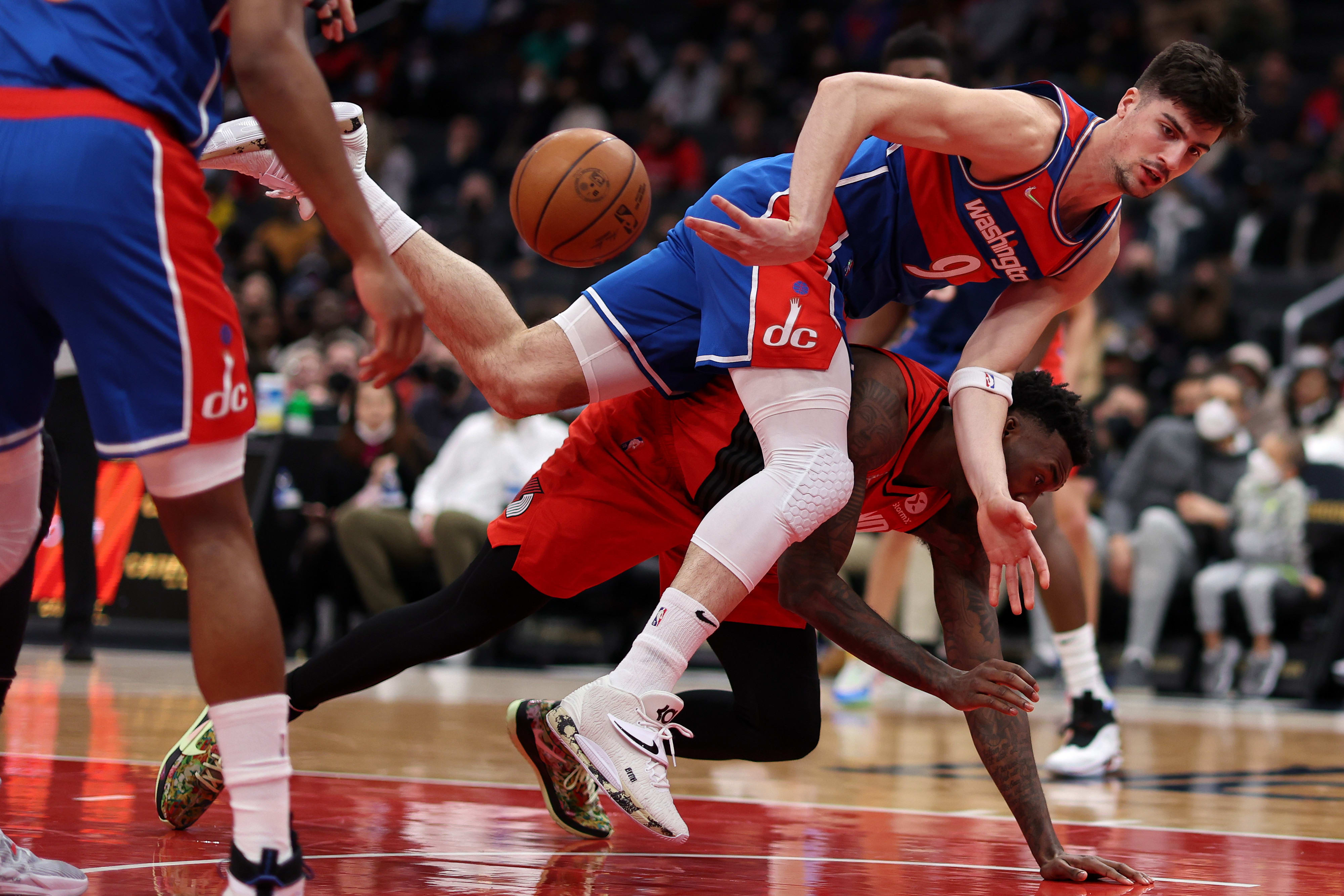 דני אבדיה, וושינגטון וויזארדס מול פורטלנד