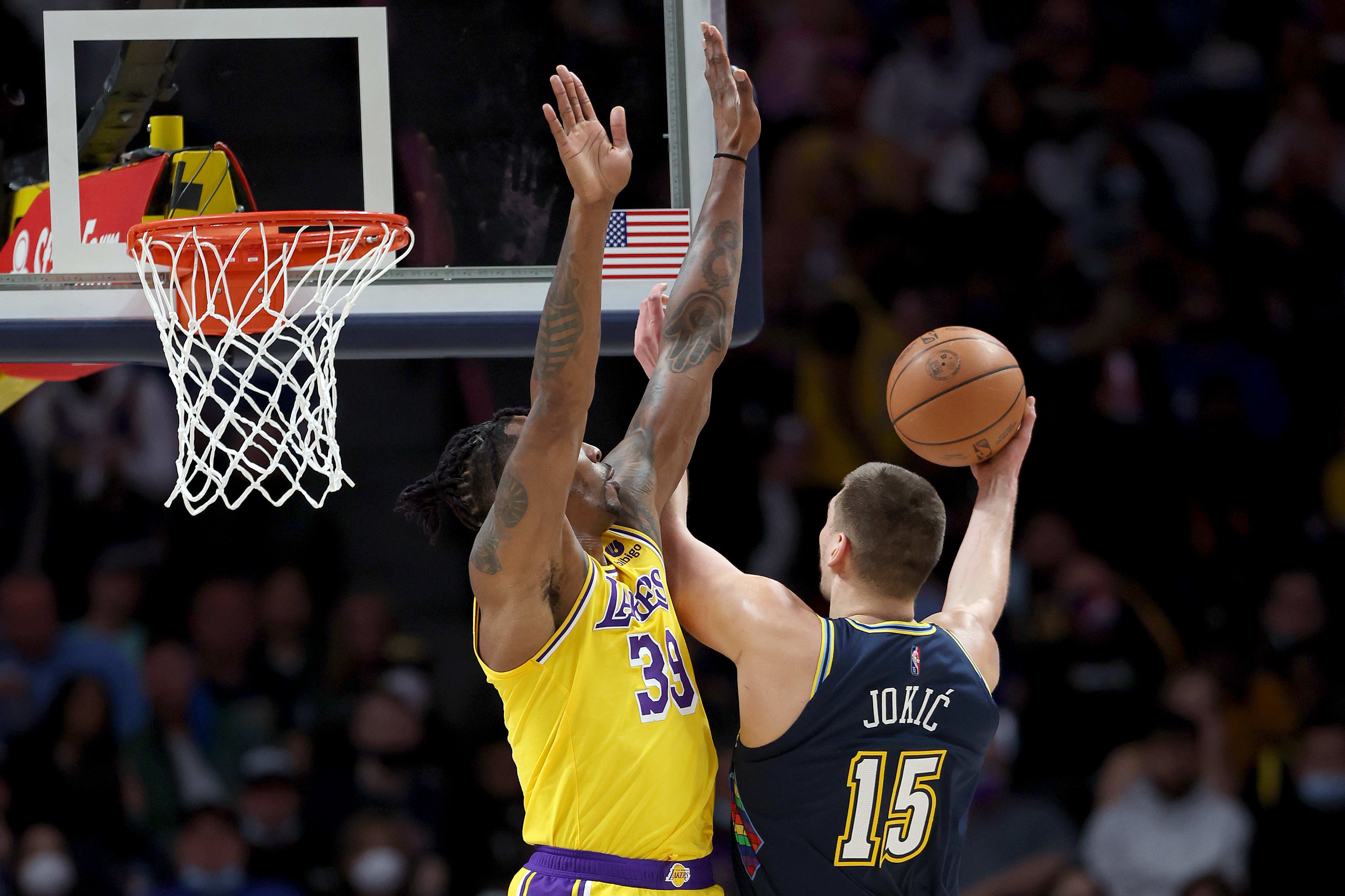 ניקולה יוקיץ', לוס אנג'לס לייקרס מול דנבר נאגטס