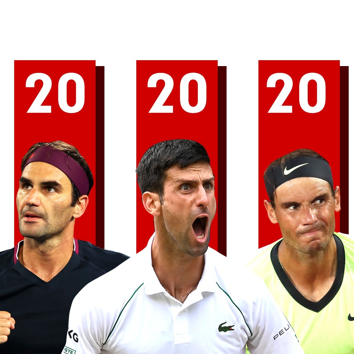 נובאק דג'וקוביץ' השתווה ליריביו רוג'ר פדרר, רפאל נדאל, עם זכייה בתואר גראנד סלאם מספר 20 בקריירה