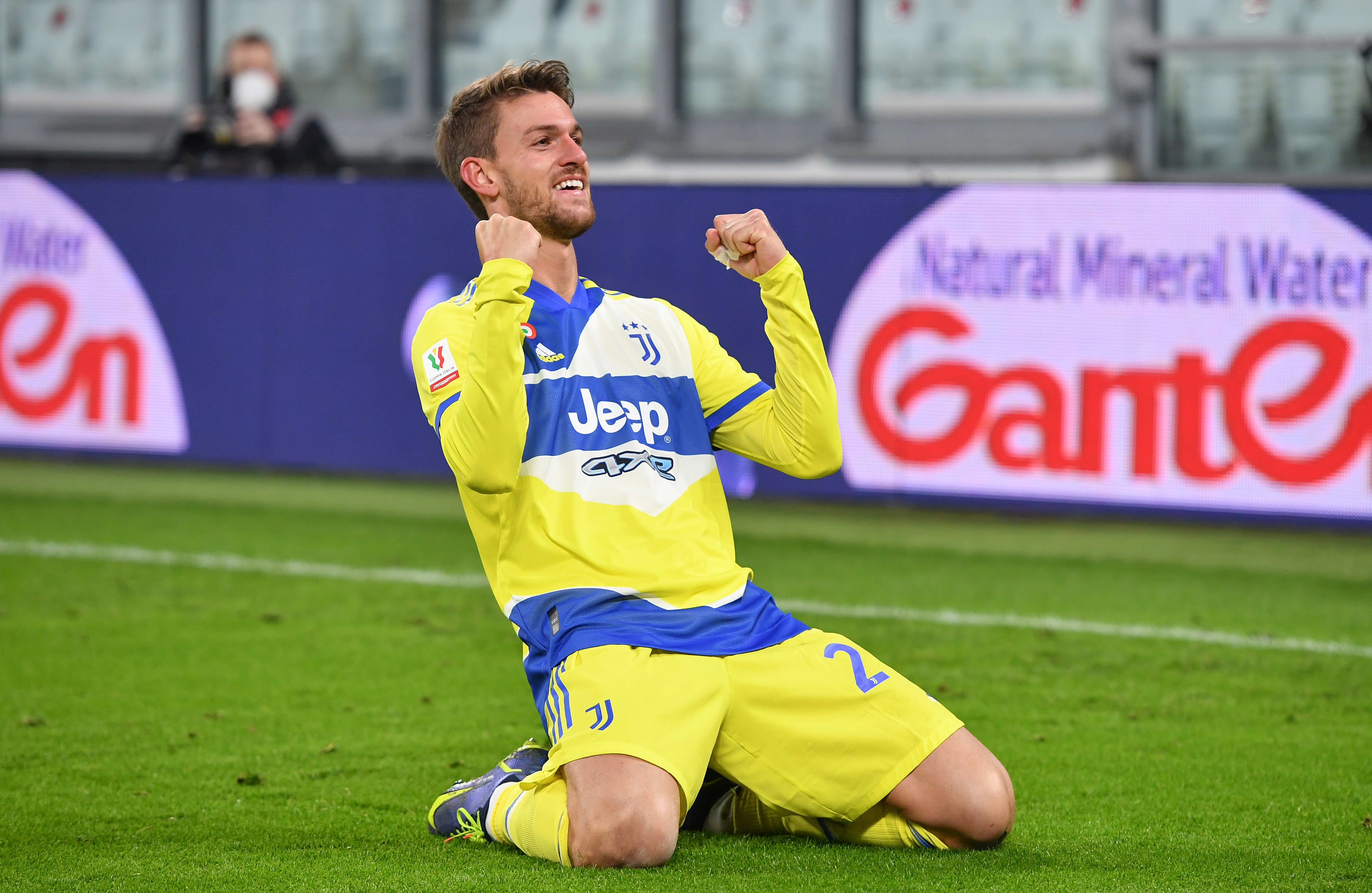 דניאלה רוגאני שחקן יובנטוס חוגג שער