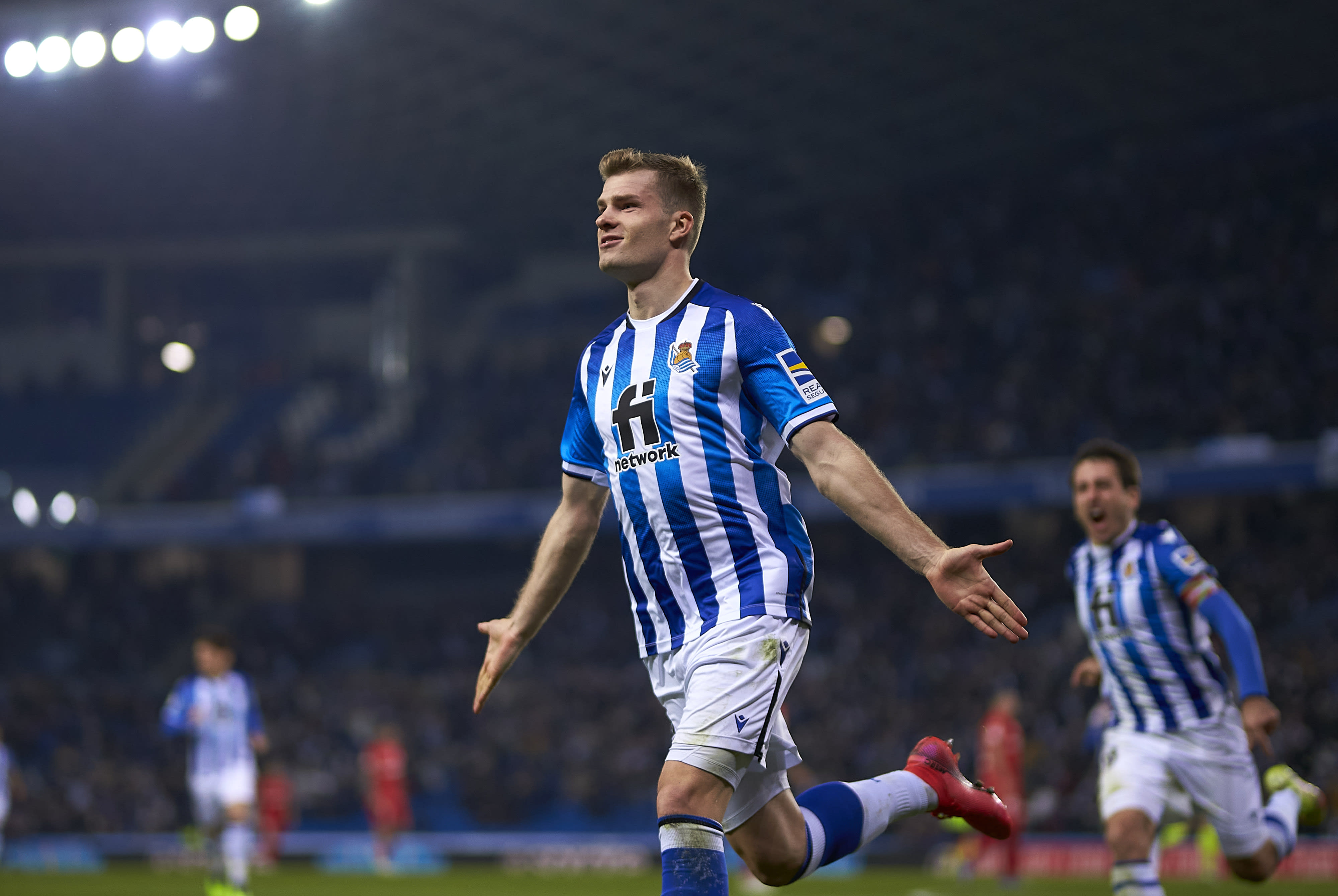 אלכסנדר סורלות', שחקן ריאל סוסיאדד חוגג