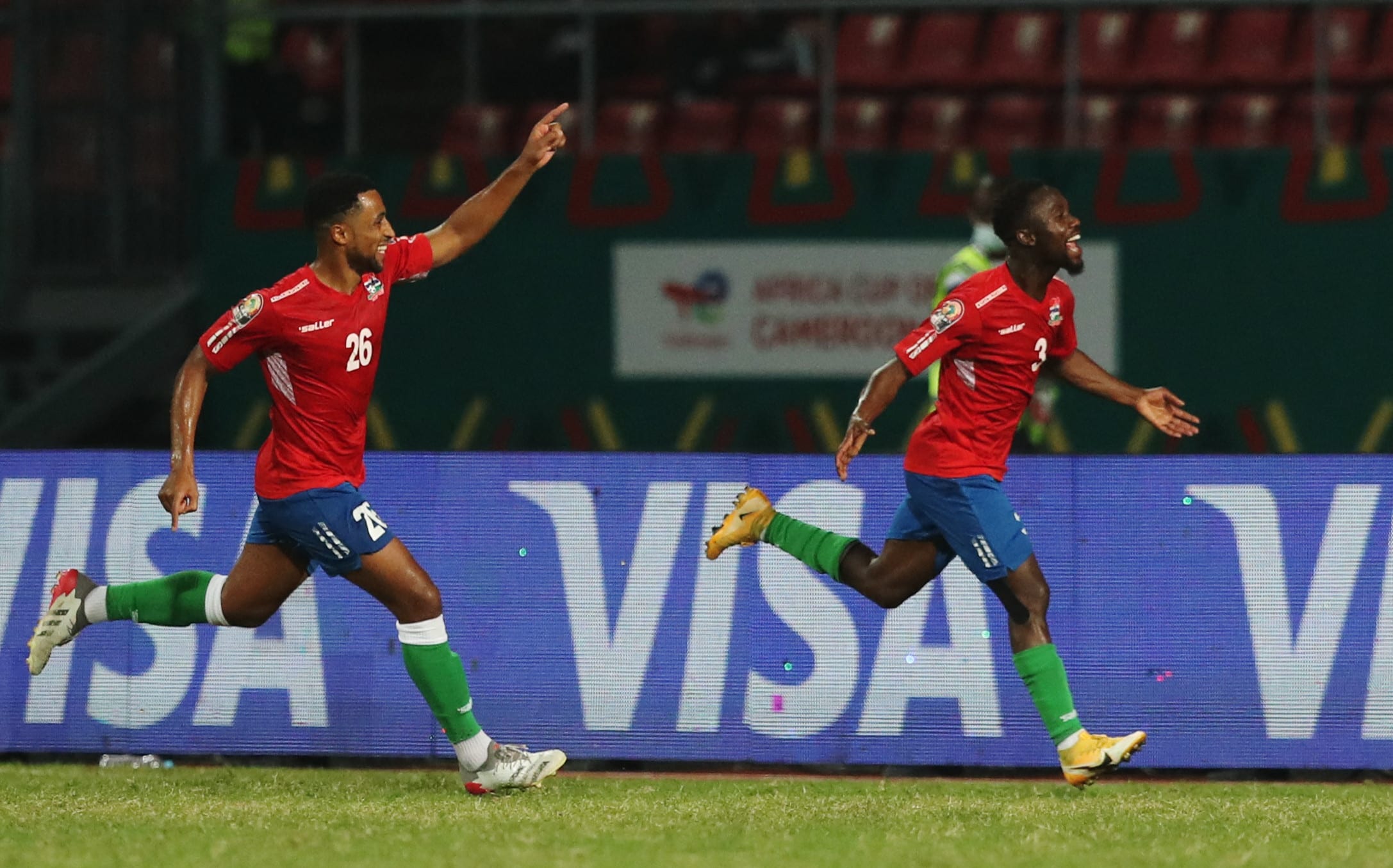 אבלי ז'אלו, נבחרת גמביה