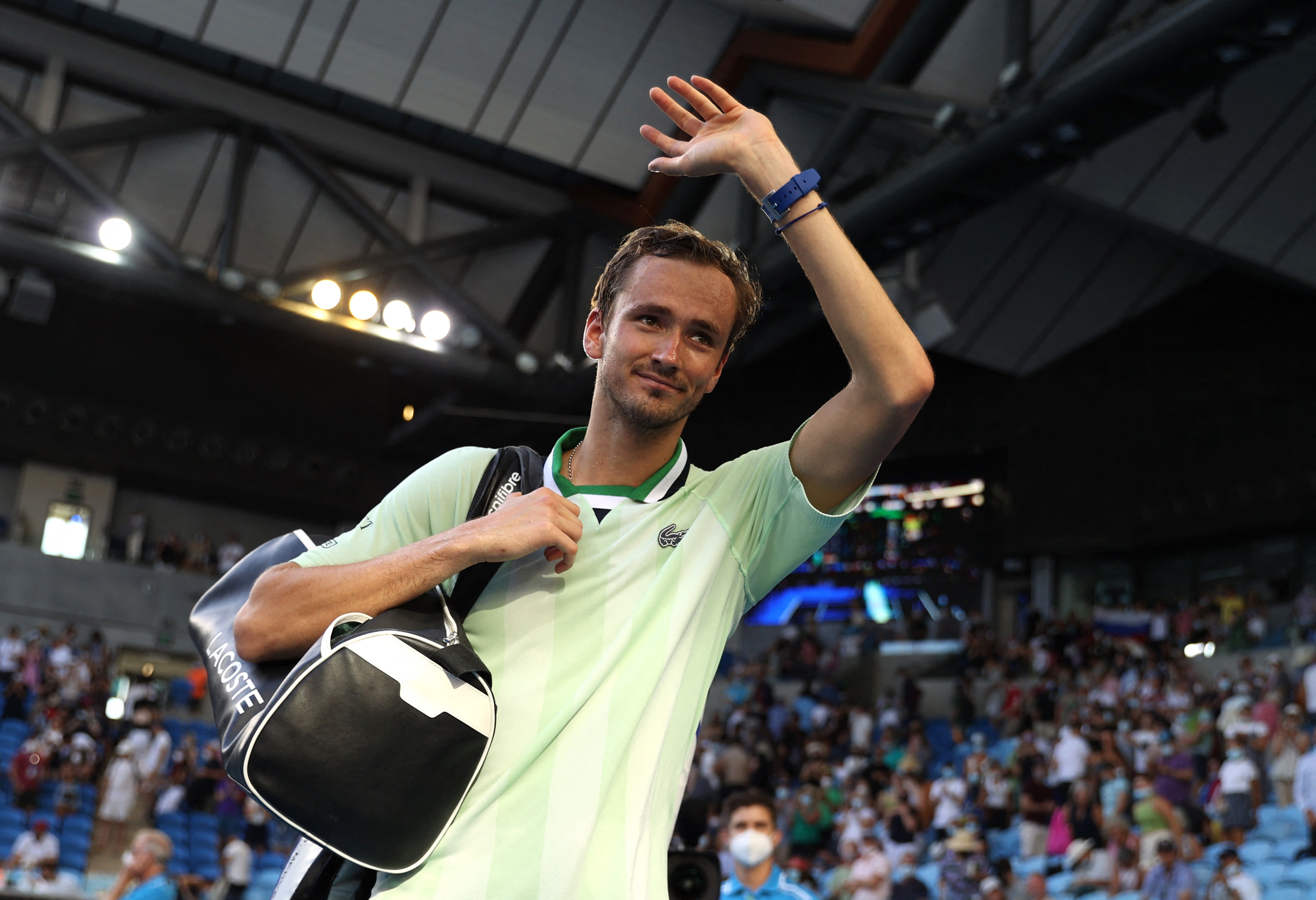 הטניסאי הרוסי דניל מדבדב