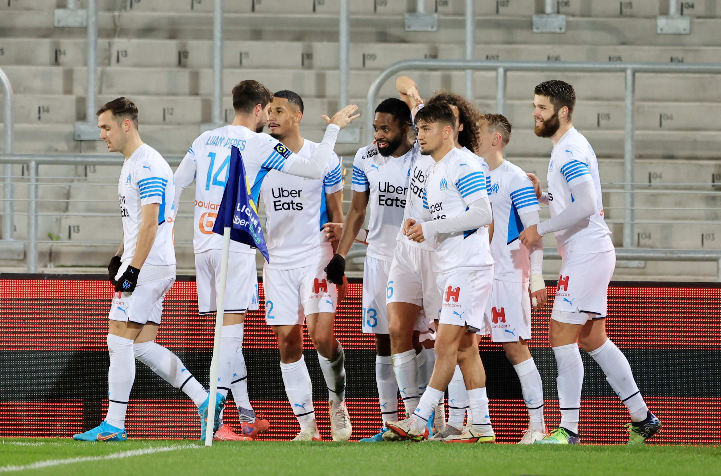 שחקני מארסיי חוגגים