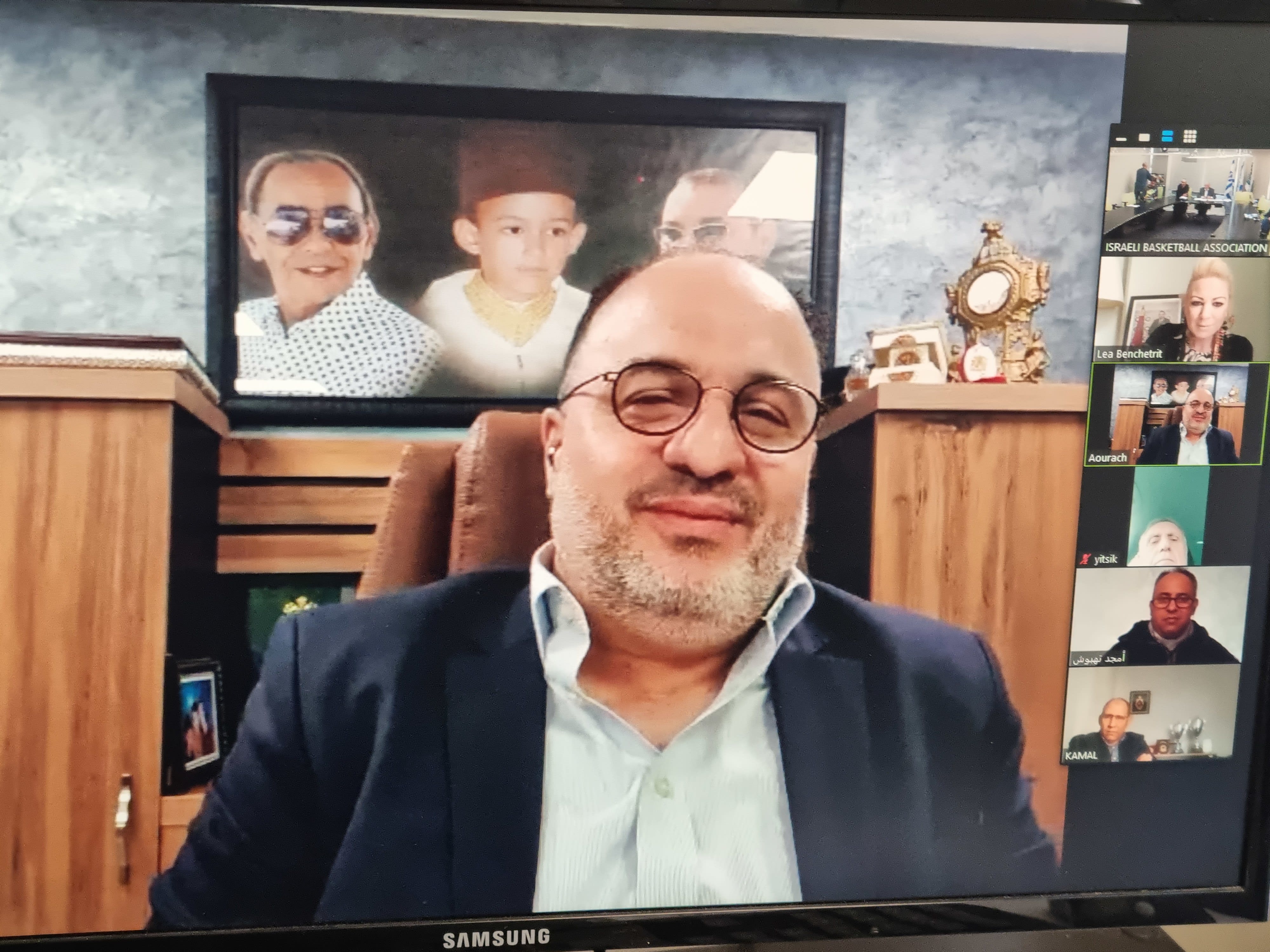 נשיא איגוד הכדורסל המרוקאי מוסטפה אורך