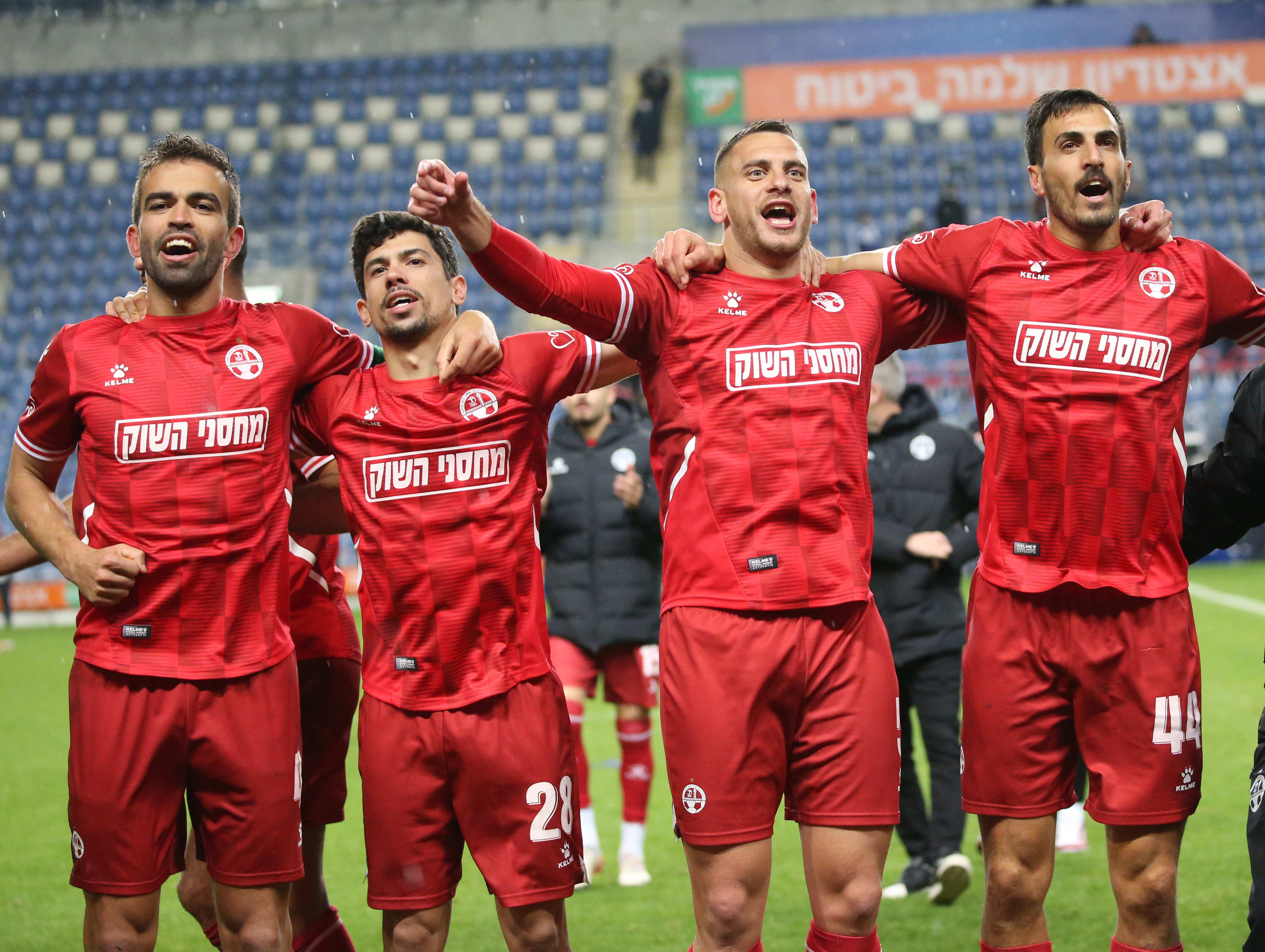 שחקני הפועל באר שבע, חאתם עבד אלחמיד, איאד אבו עביד, אנדרה מרטינס, מיגל ויטור