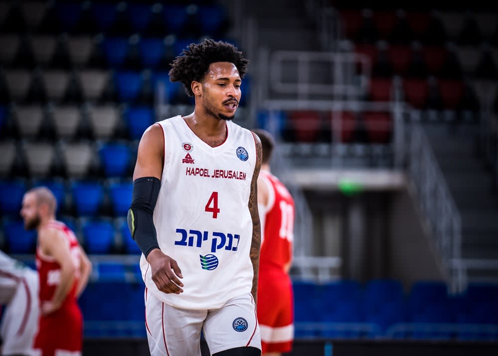 שחקן הפועל ירושלים ג'יילן אדאמס