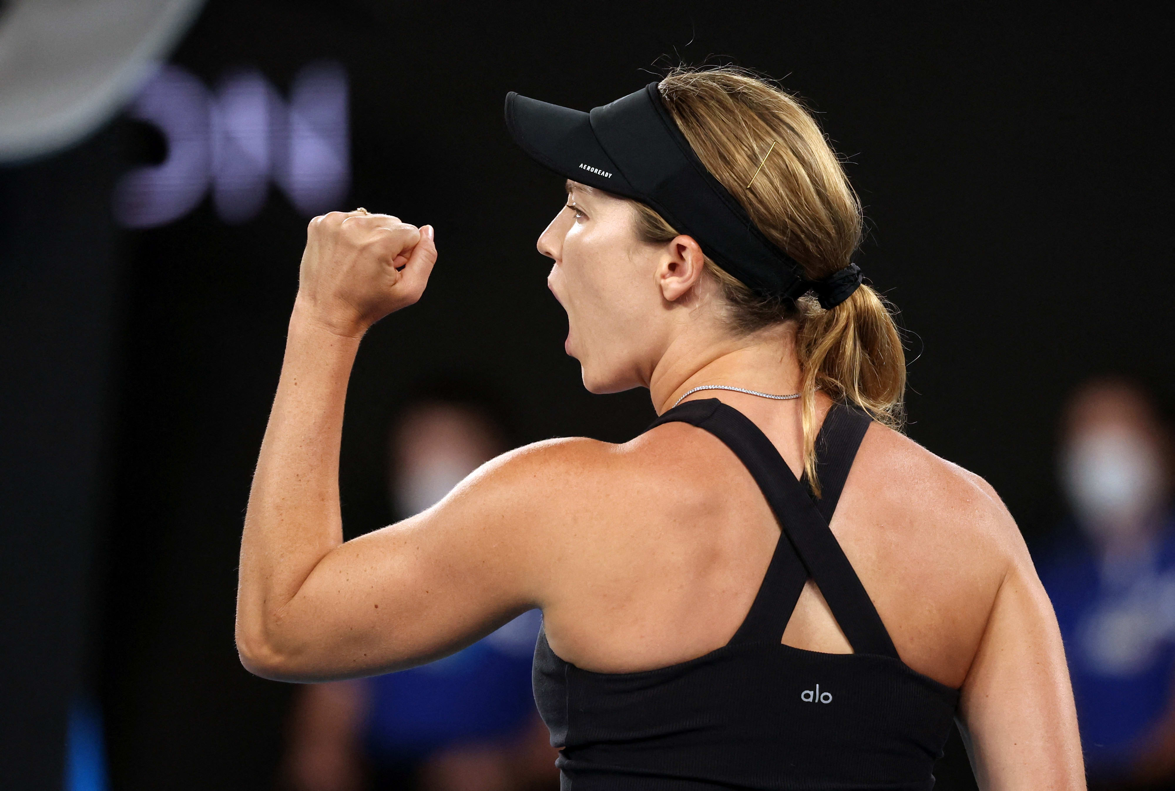 דניאל קולינס, טניסאית אמריקאית