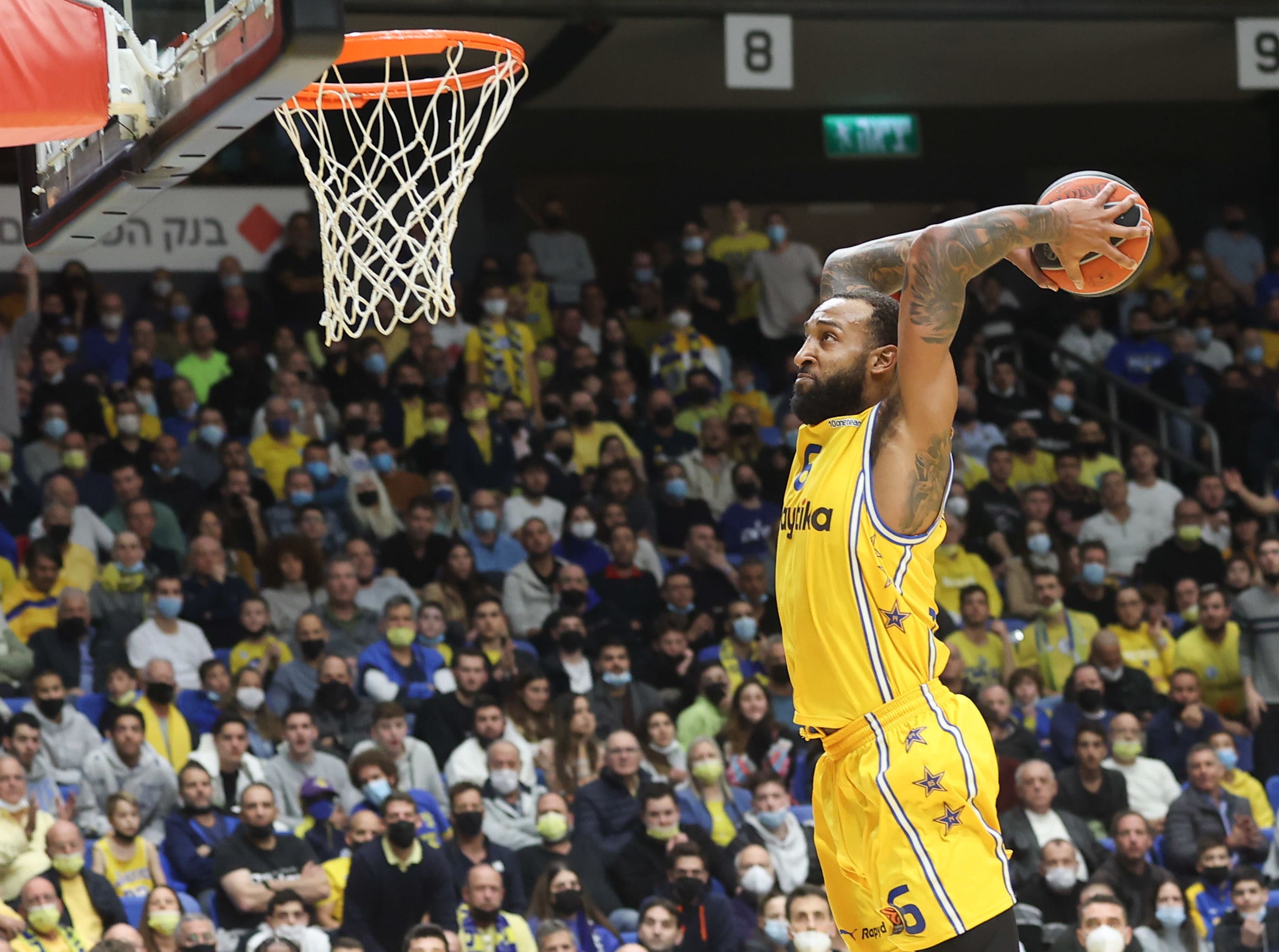 דרק וויליאמס שחקן מכבי תל אביב