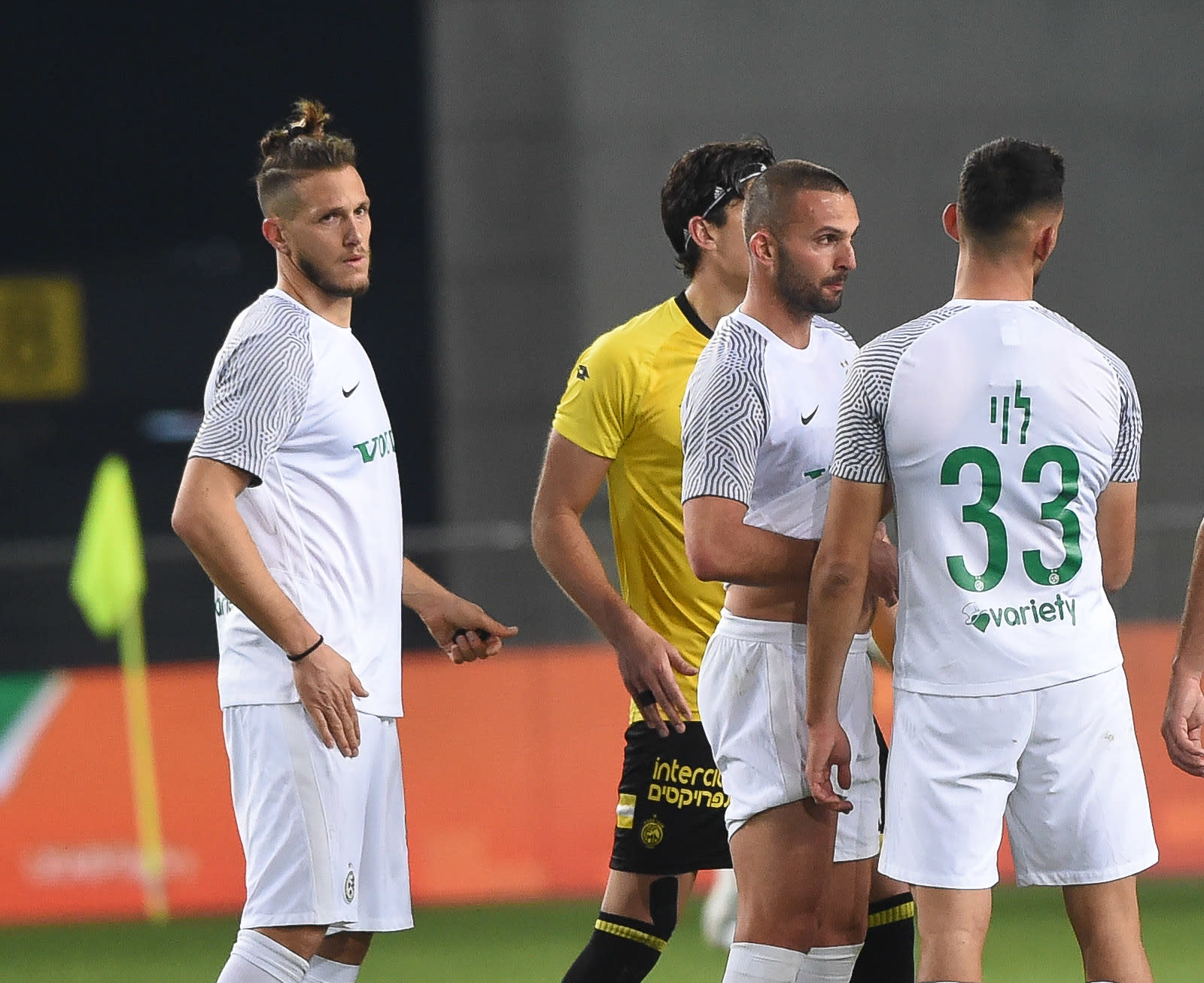 שחקני מכבי חיפה מאור לוי, בן שהר, רמי גרשון