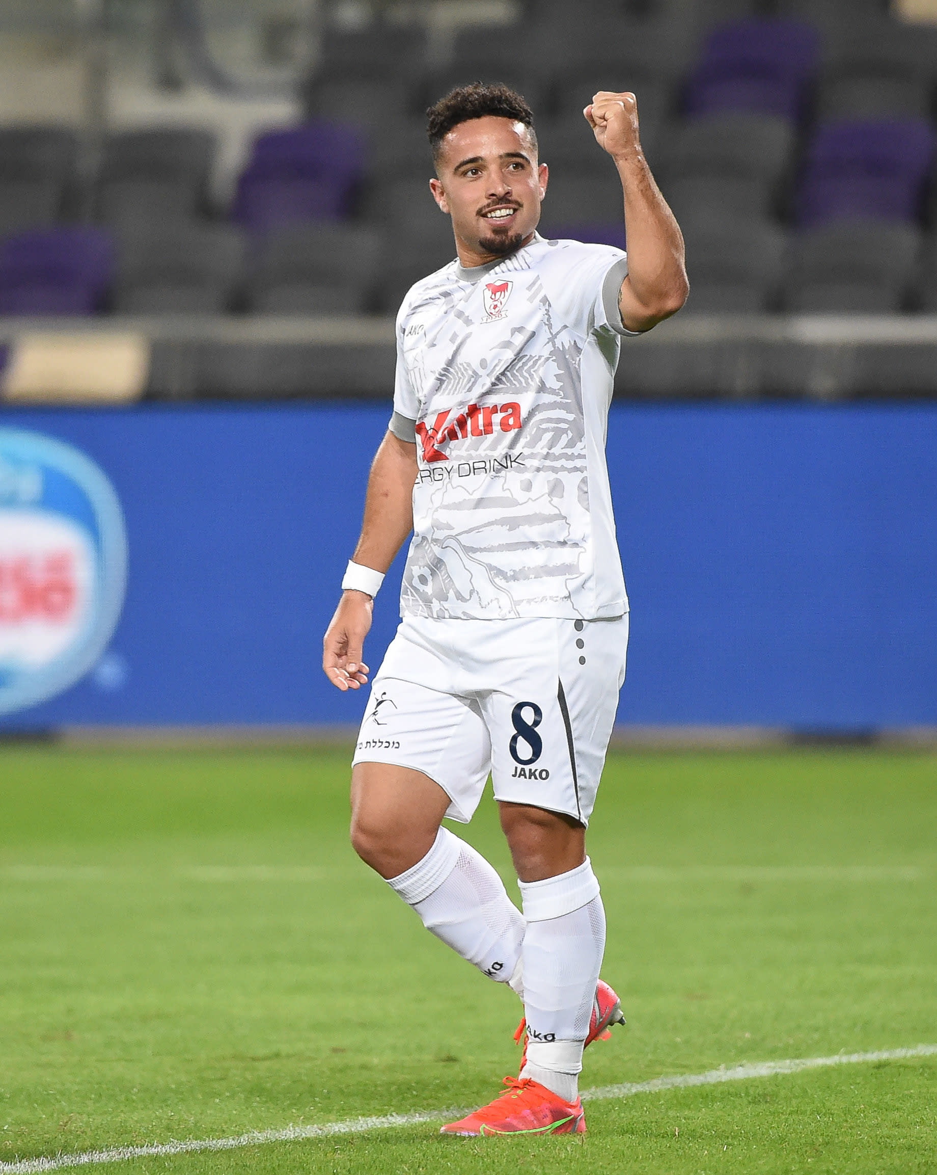 מוטי ברשצקי שחקן בני סכנין חוגג שער