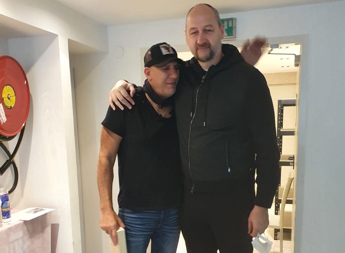 דינו ראדג'ה עם דורון ג'מצ'י