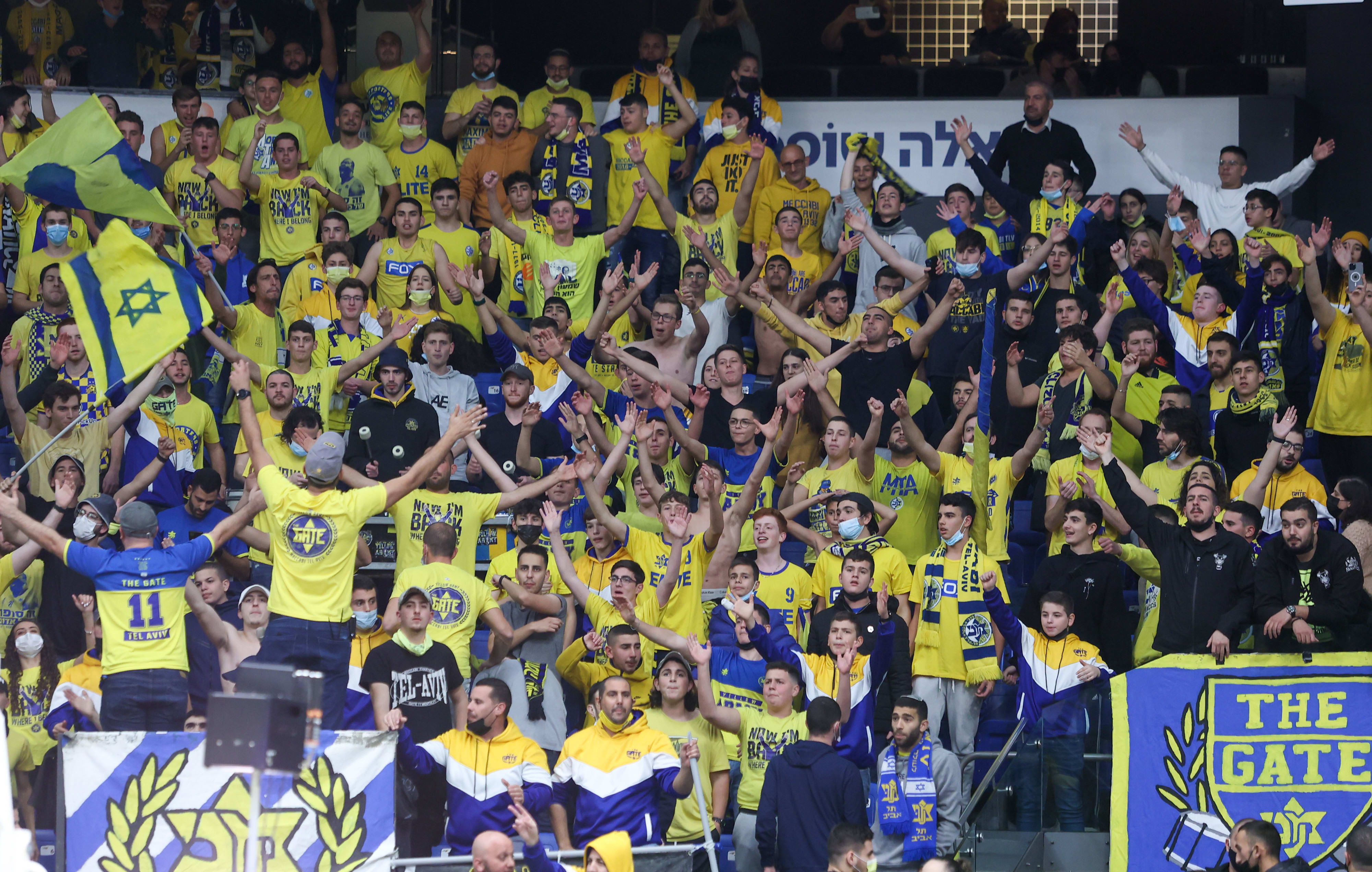 אוהדי מכבי תל אביב בכדורסל