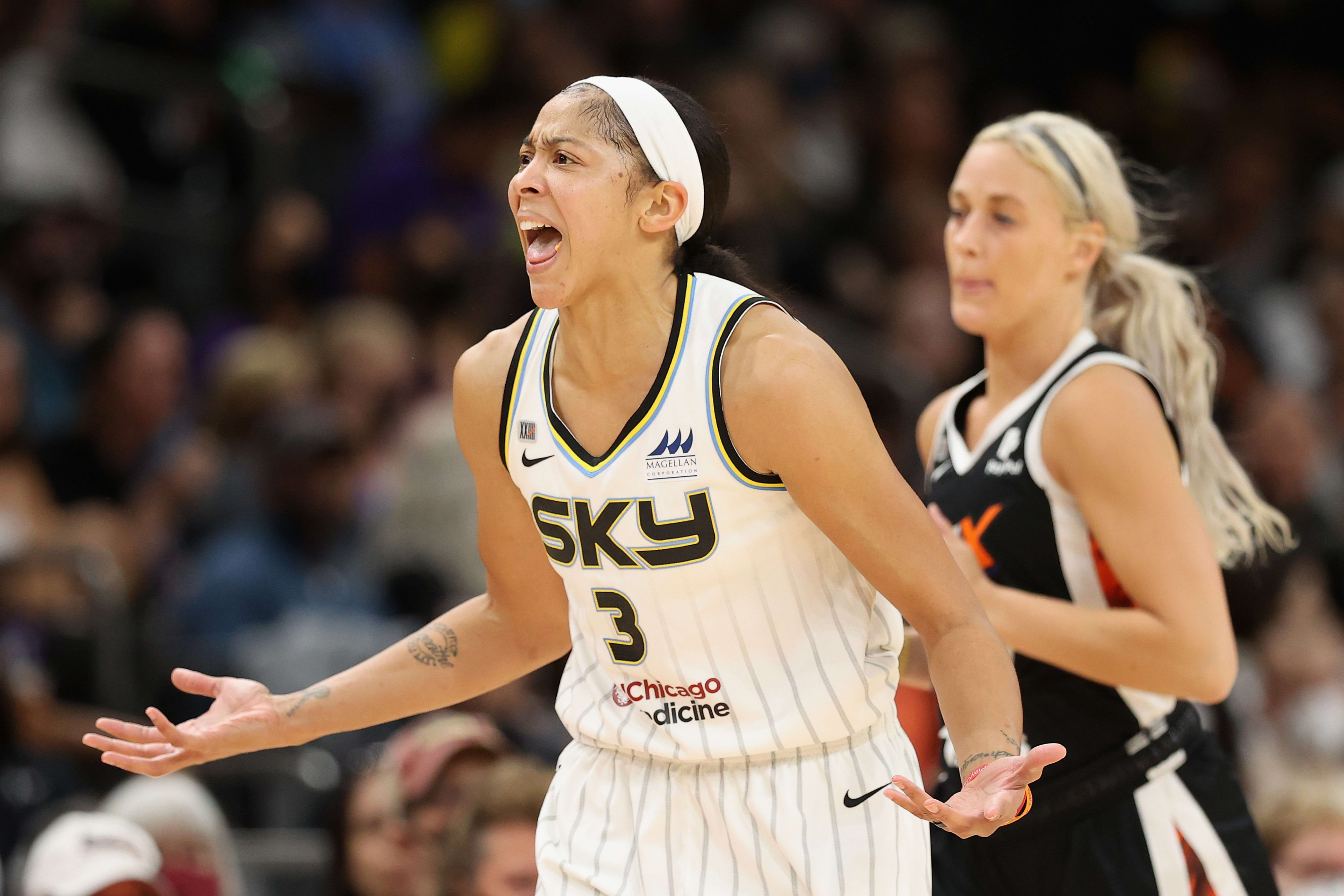 הכדורסלנית האמריקאית קנדיס פארקר