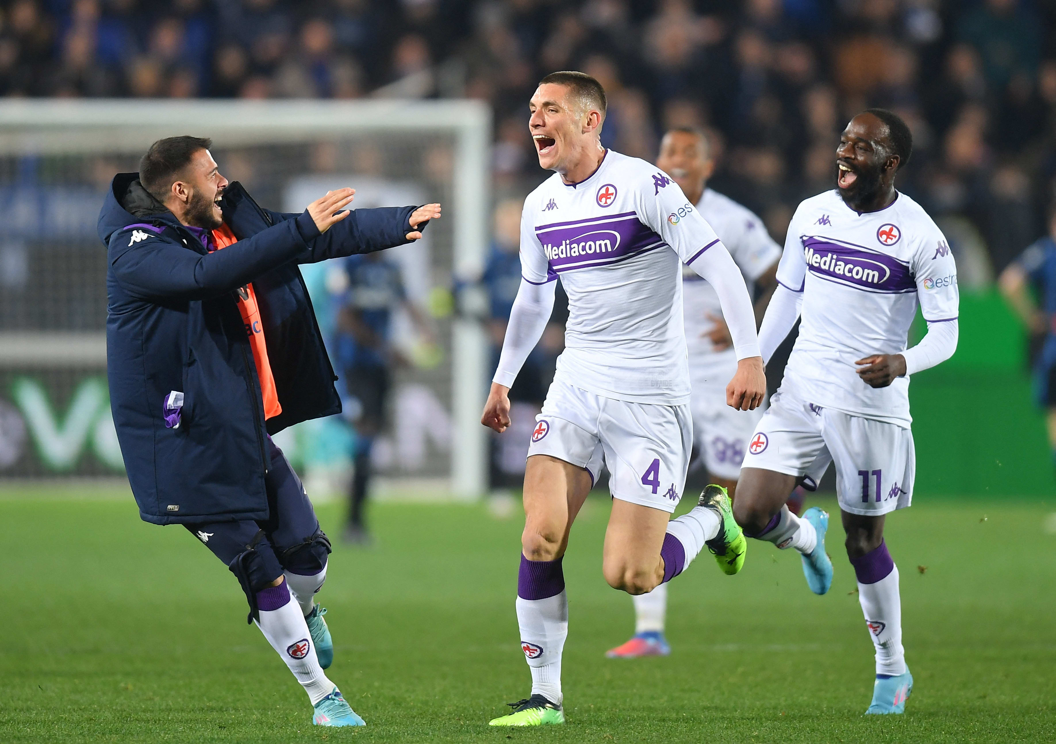 שחקן פיורנטינה ניקולה מילנקוביץ'