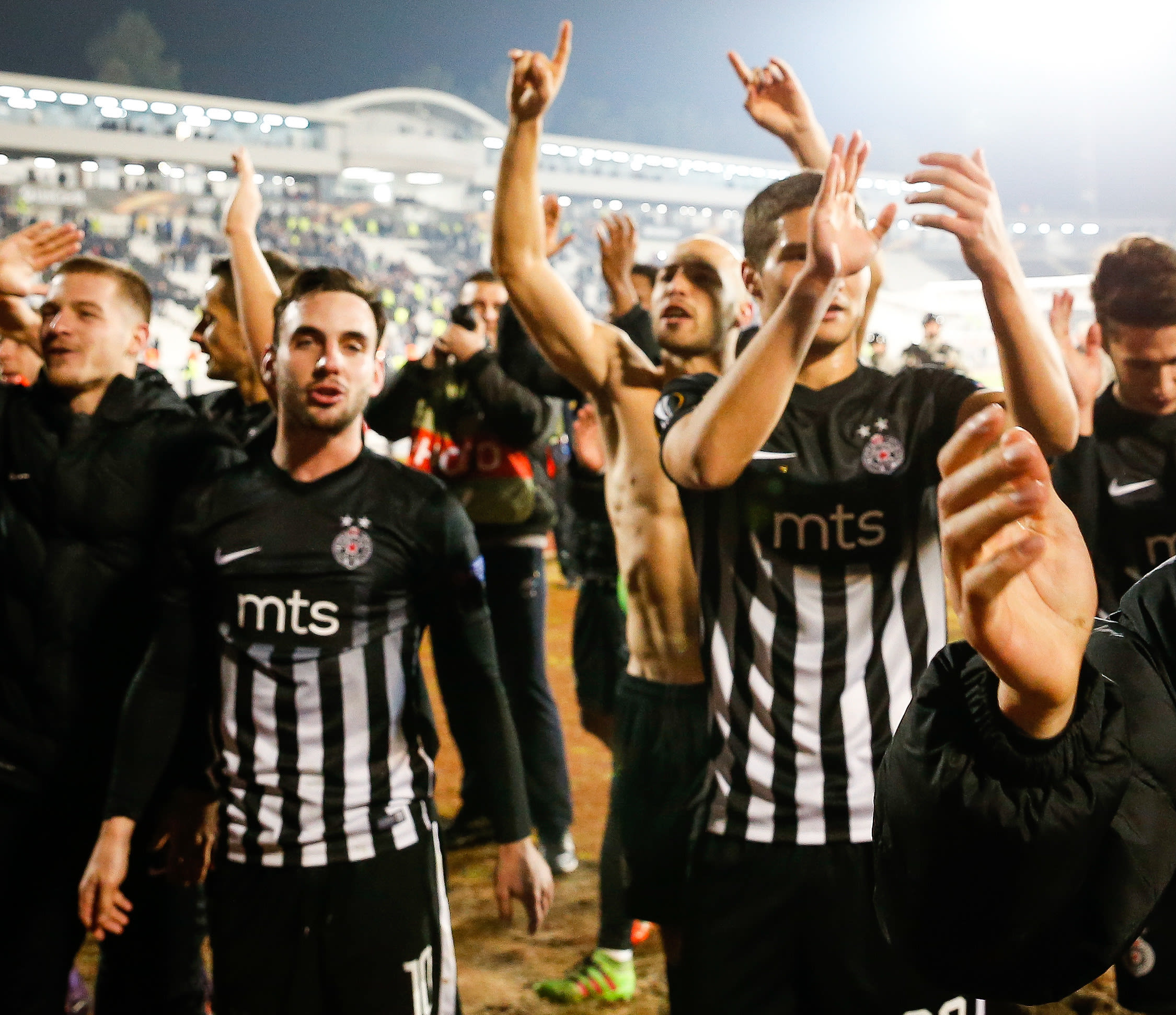 שחקני פרטיזן בלגרד לשעבר, מרקו ינקוביץ', ג'ורג'ה יובאנוביץ'