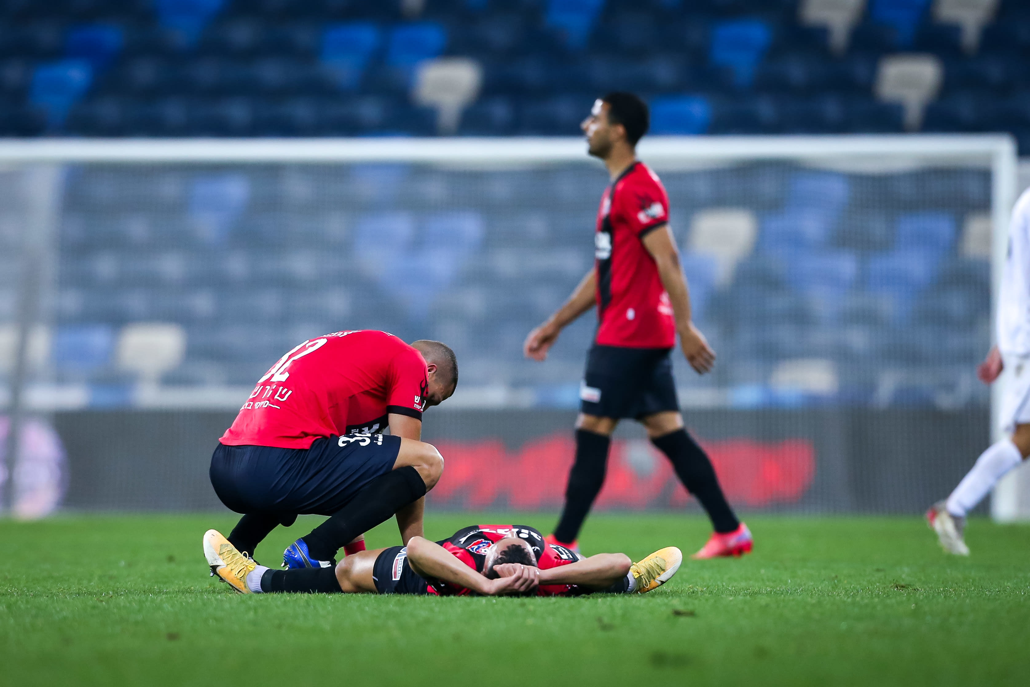 שחקני הפועל חיפה מאוכזבים