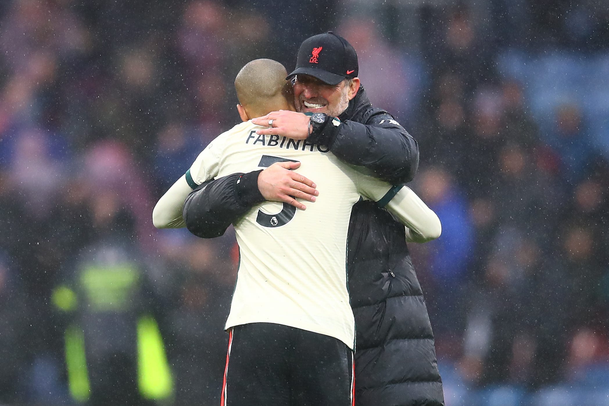 יורגן קלופ מאמן ליברפול עם פאביניו