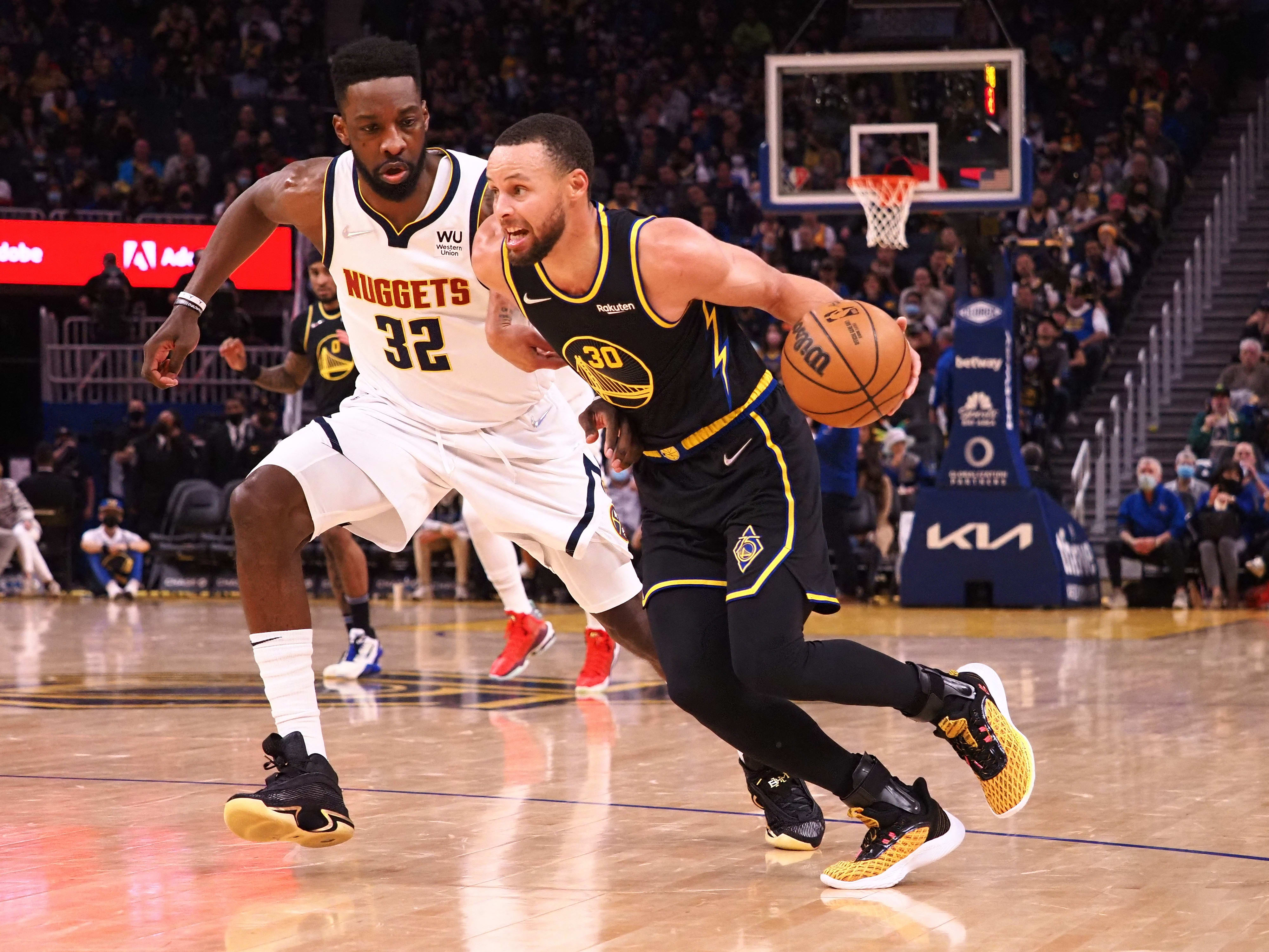 סטפן קרי מול ג'ף גרין, גולדן סטייט מול דנבר נאגטס