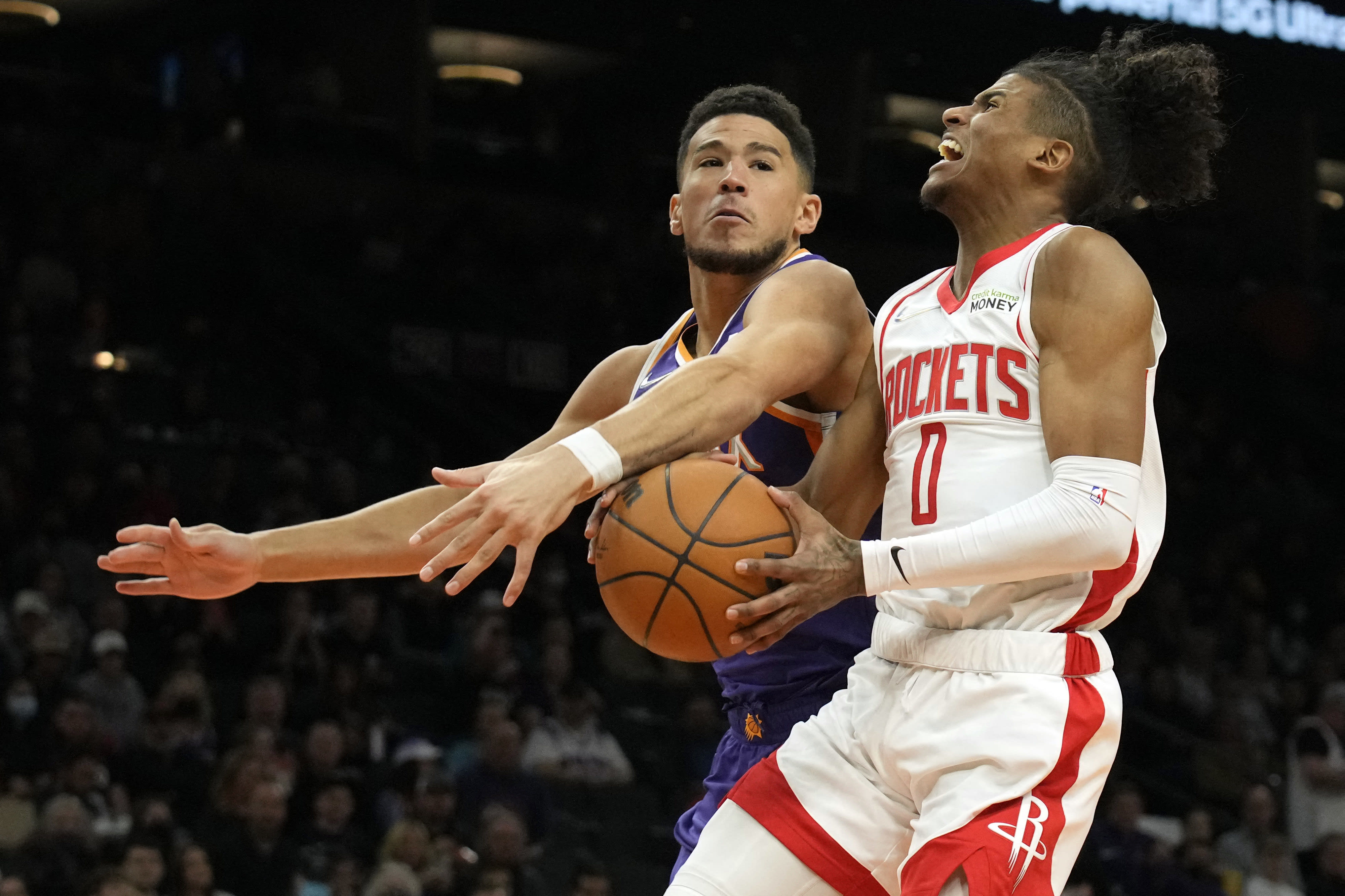 דווין בוקר, פיניקס סאנס מול יוסטון רוקטס ג'יילן גרין