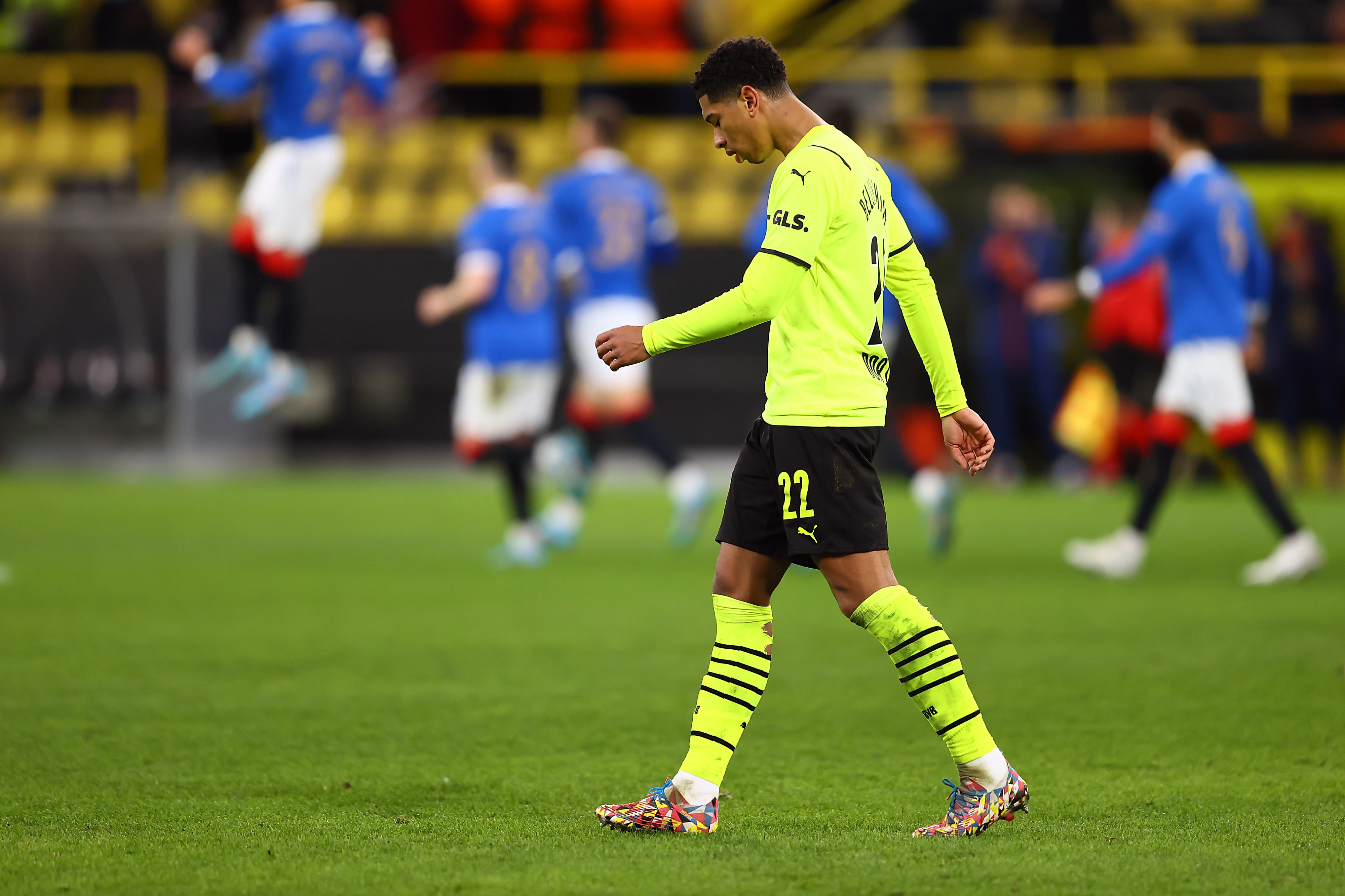 ג'וד בלינגהאם שחקן בורוסיה דורטמונד מאוכזב