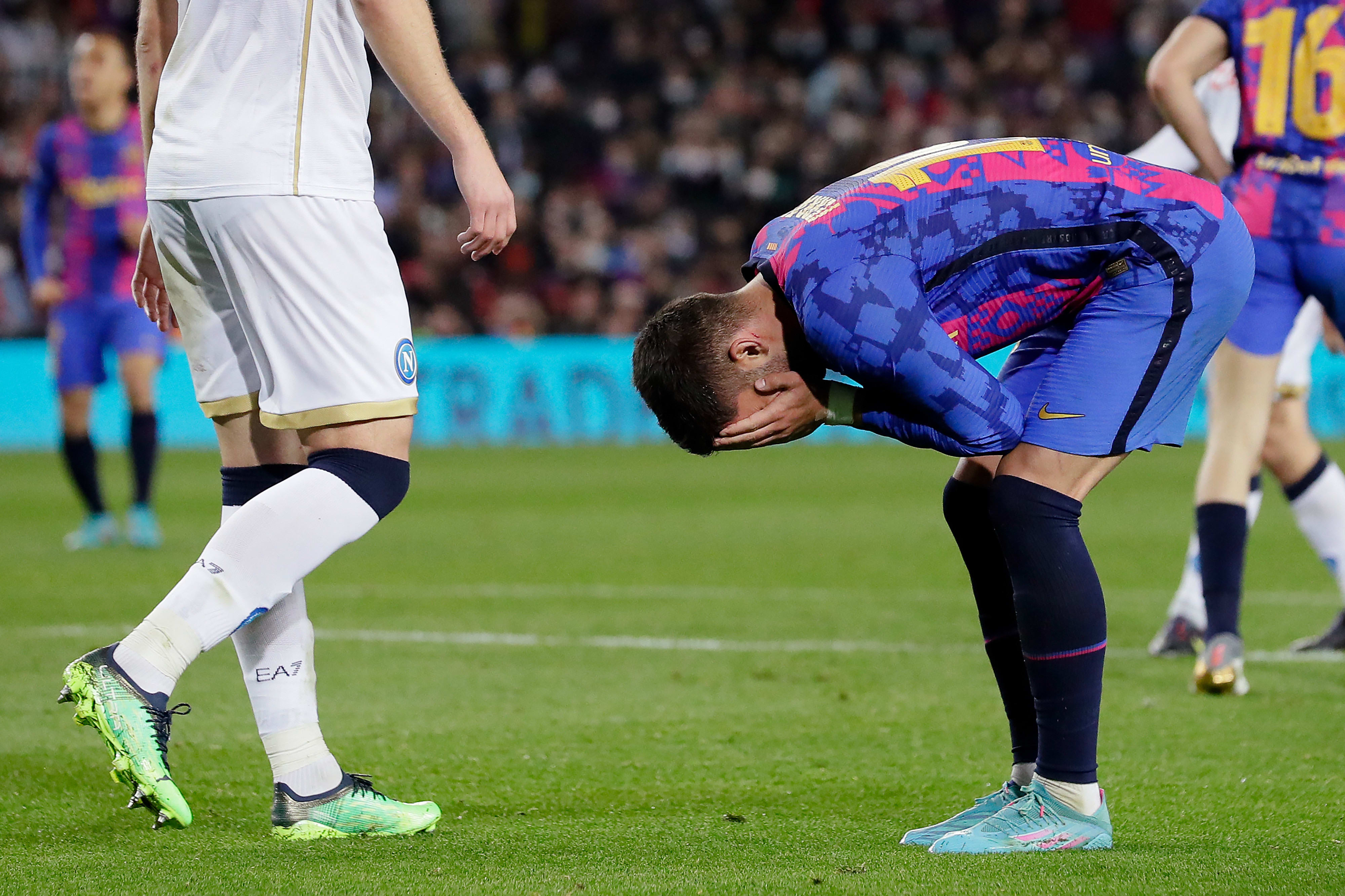 פראן טורס שחקן ברצלונה מאוכזב