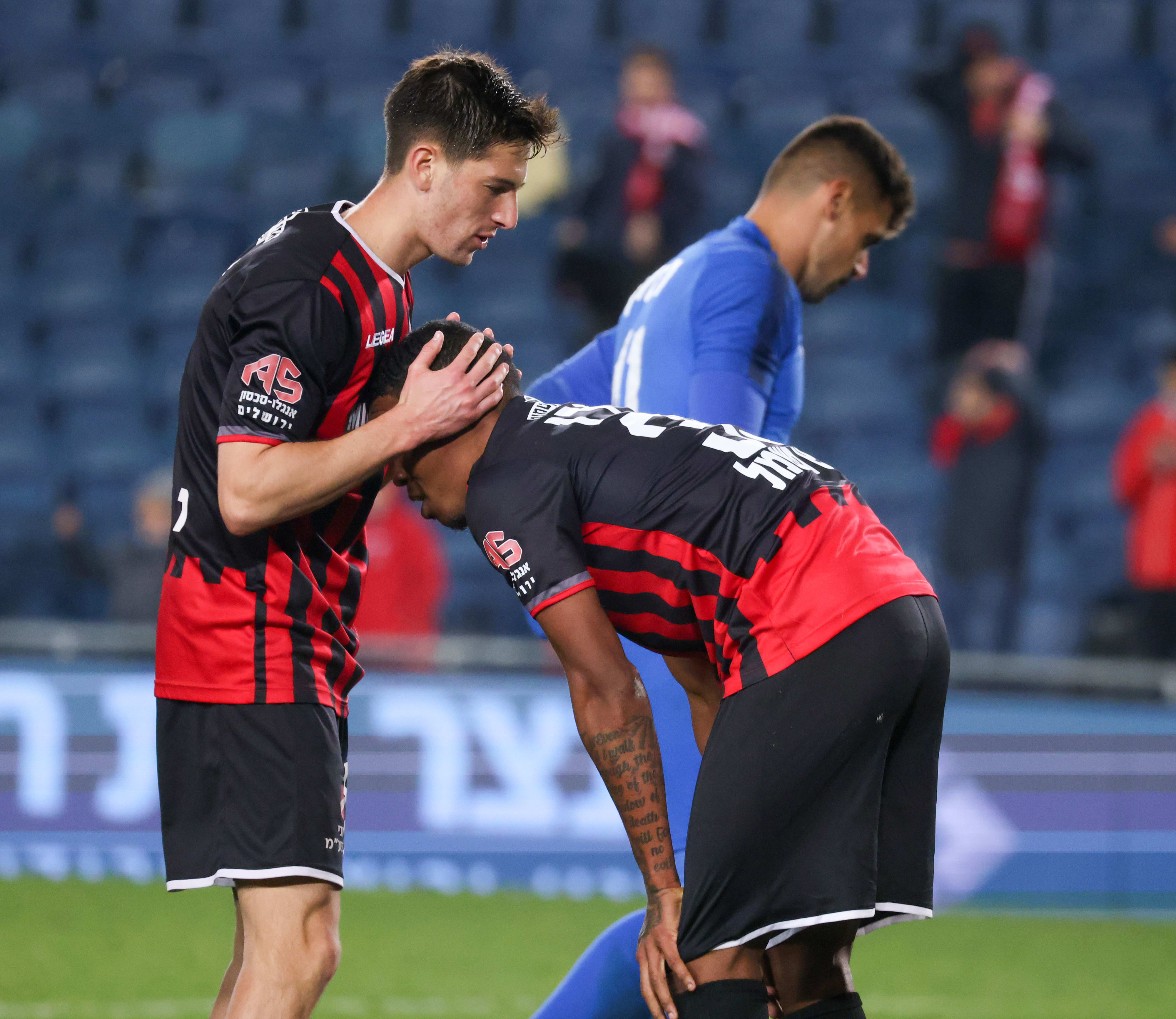 אדוארדו גררו הפועל ירושלים חוגג עם גוני נאור