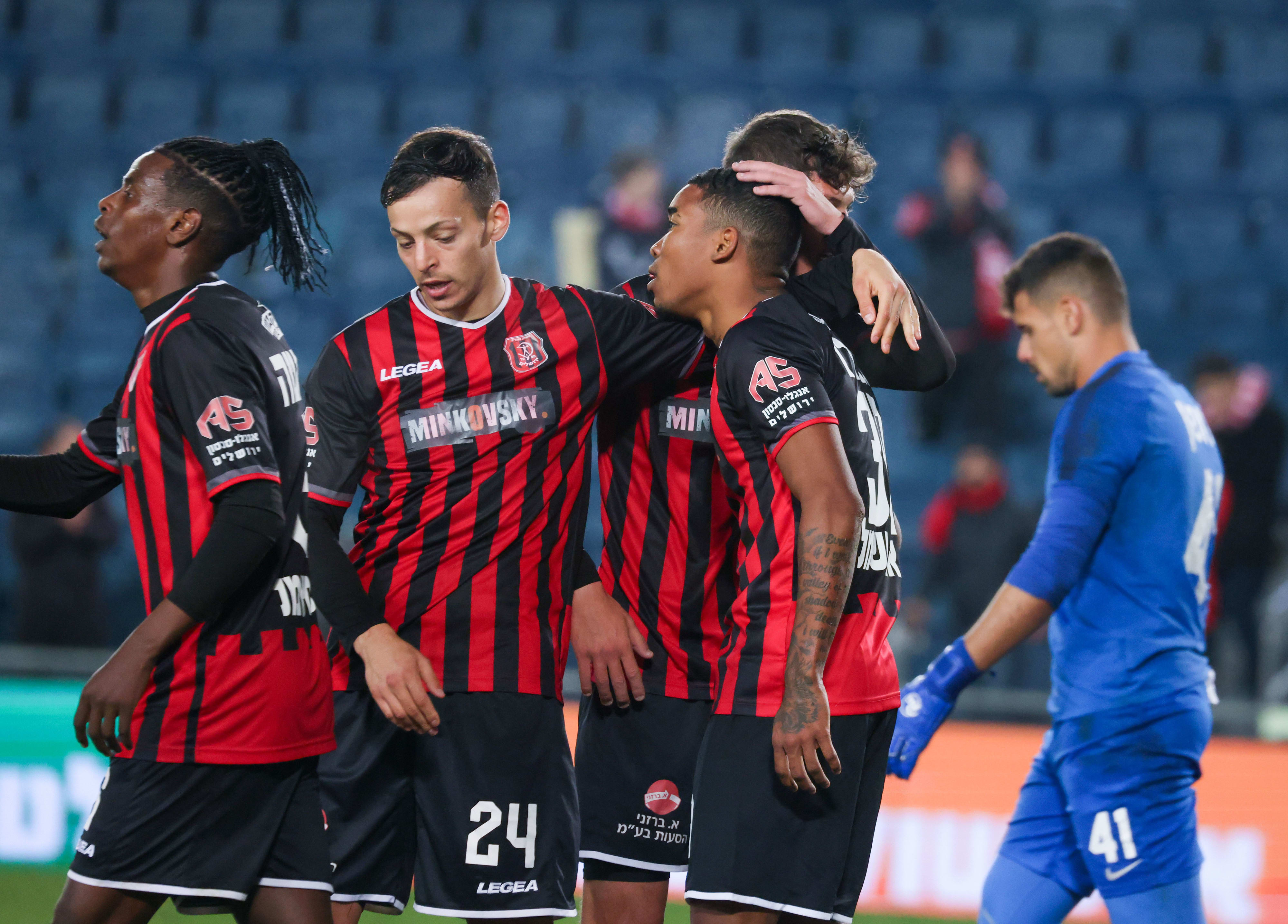 אדוארדו גררו עם גוני נאור הפועל ירושלים