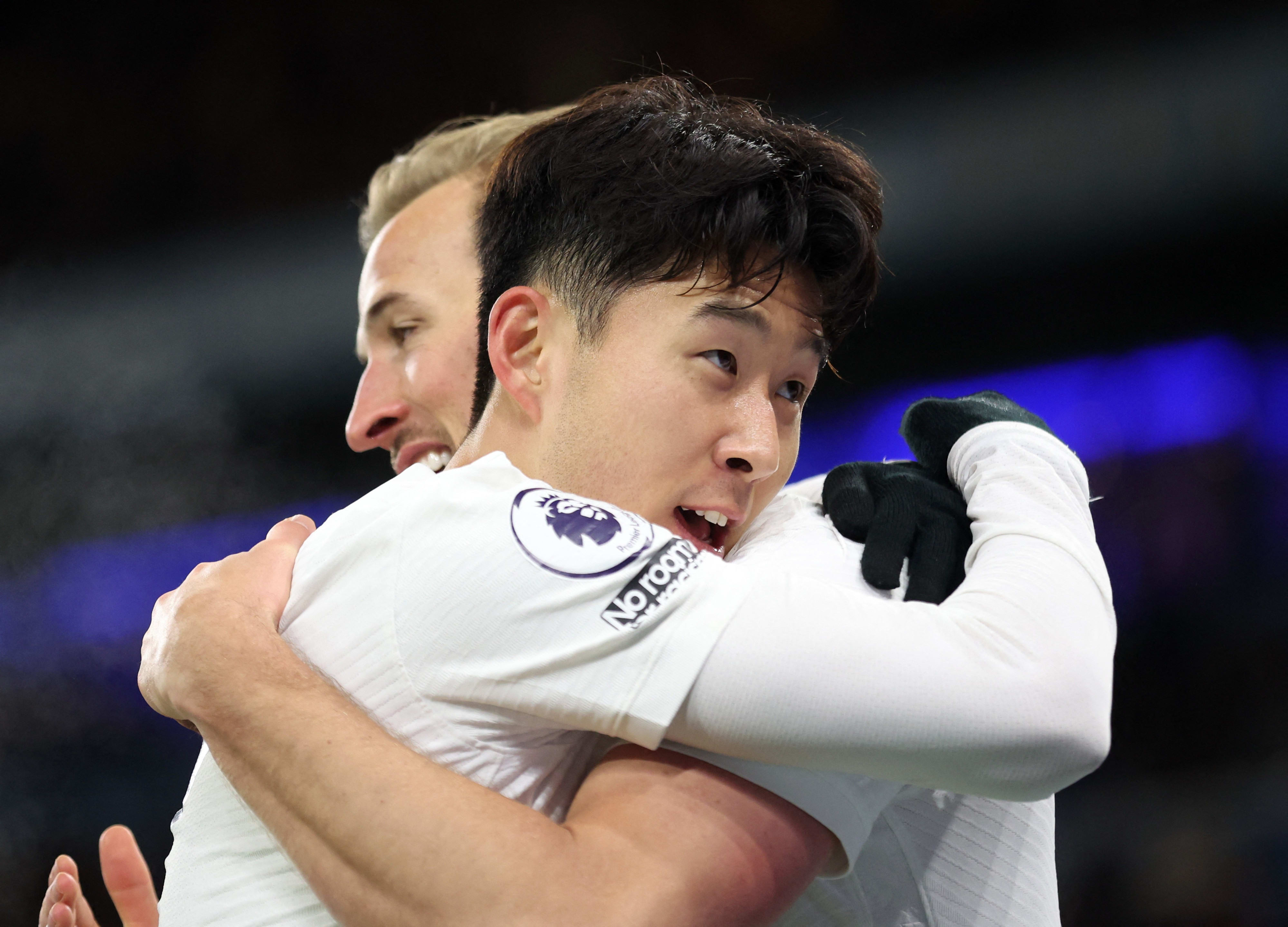 יונג מין סון, הארי קיין, שחקני טוטנהאם