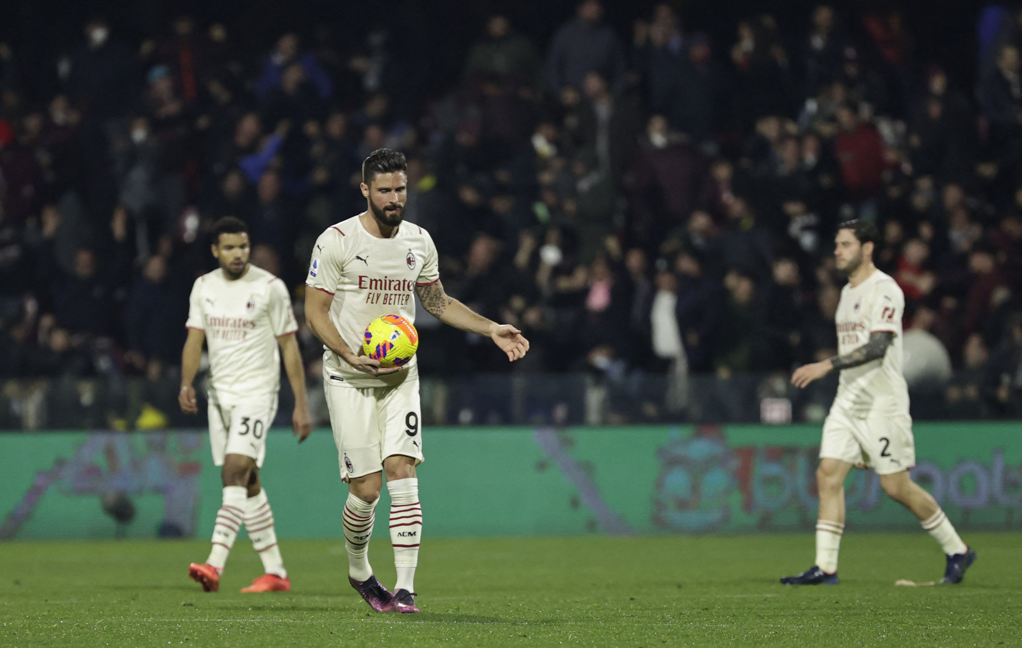 אוליבייה ז'ירו ושחקני מילאן