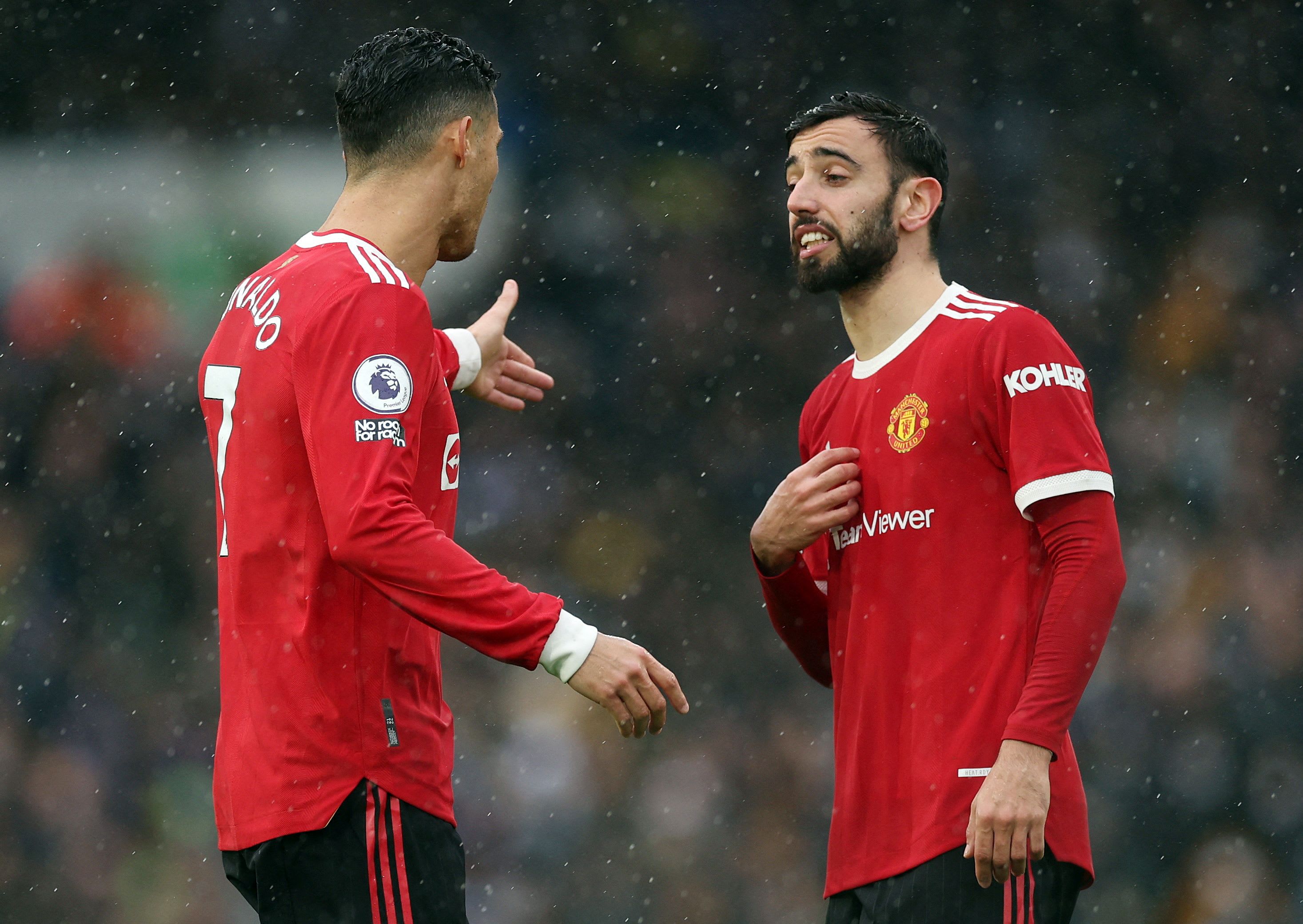 שחקני מנצ'סטר יונייטד ברונו פרננדש, כריסטיאנו רונאלדו