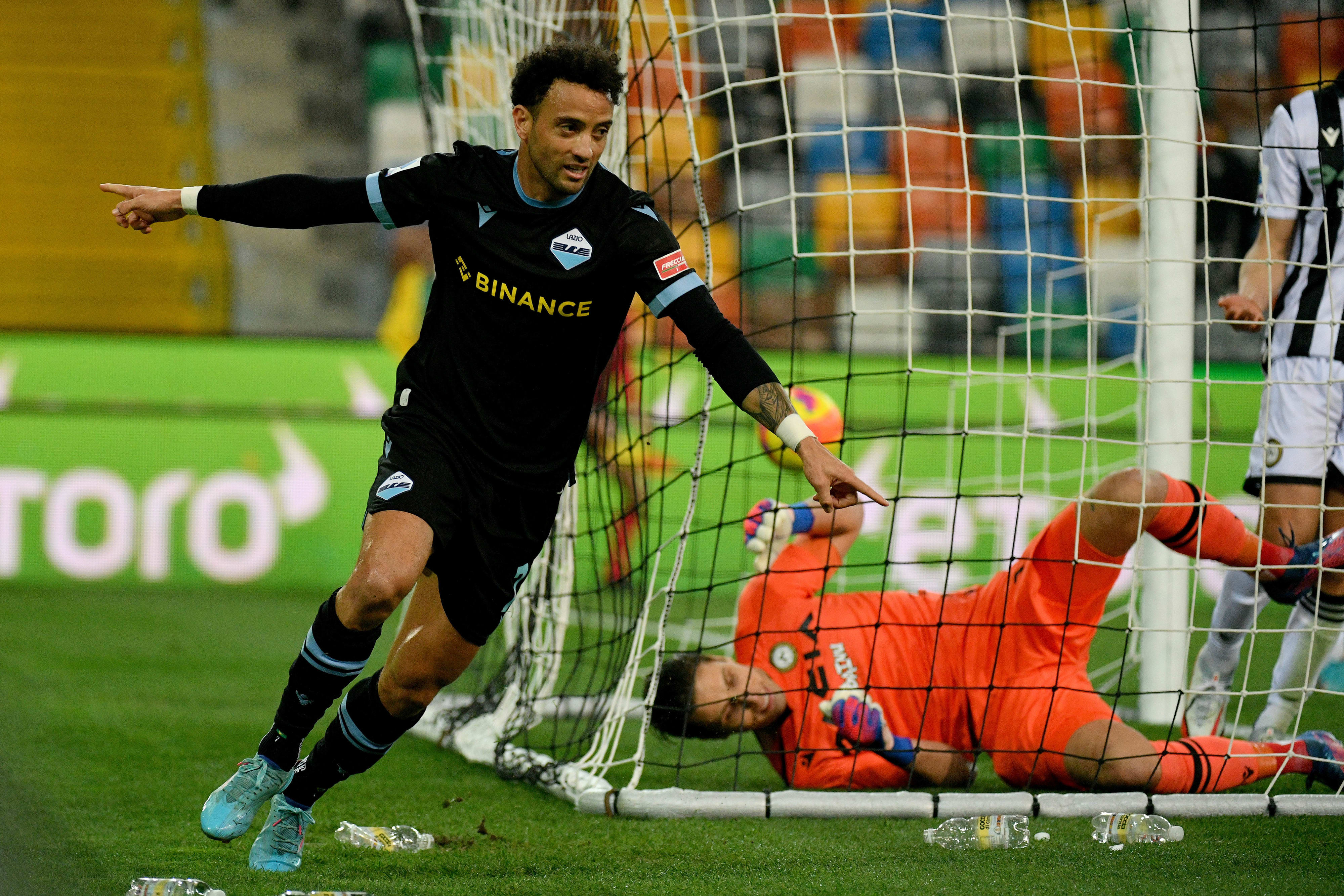 פליפה אנדרסון, שחקן לאציו חוגג