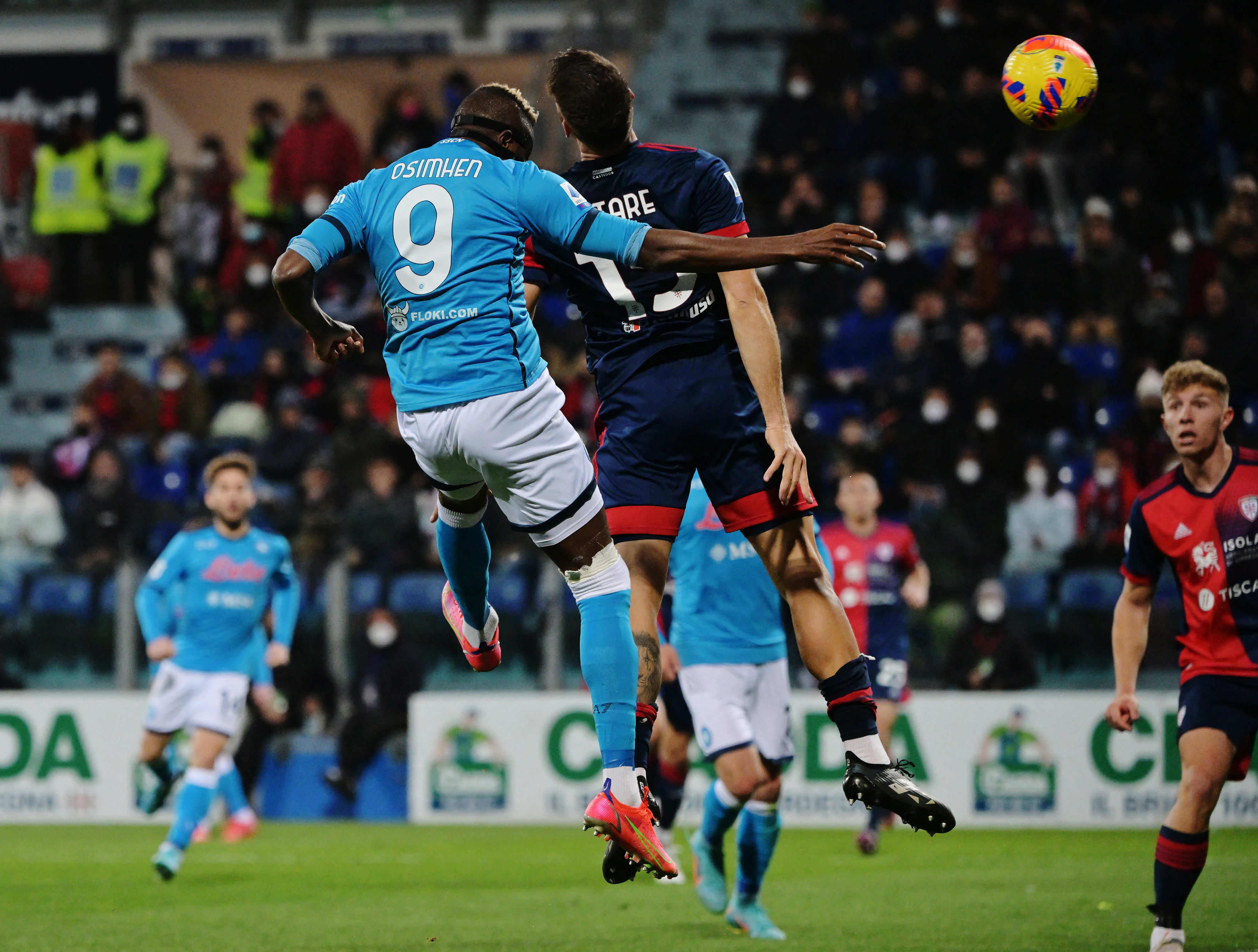 שחקן נאפולי ויקטור אוסימן