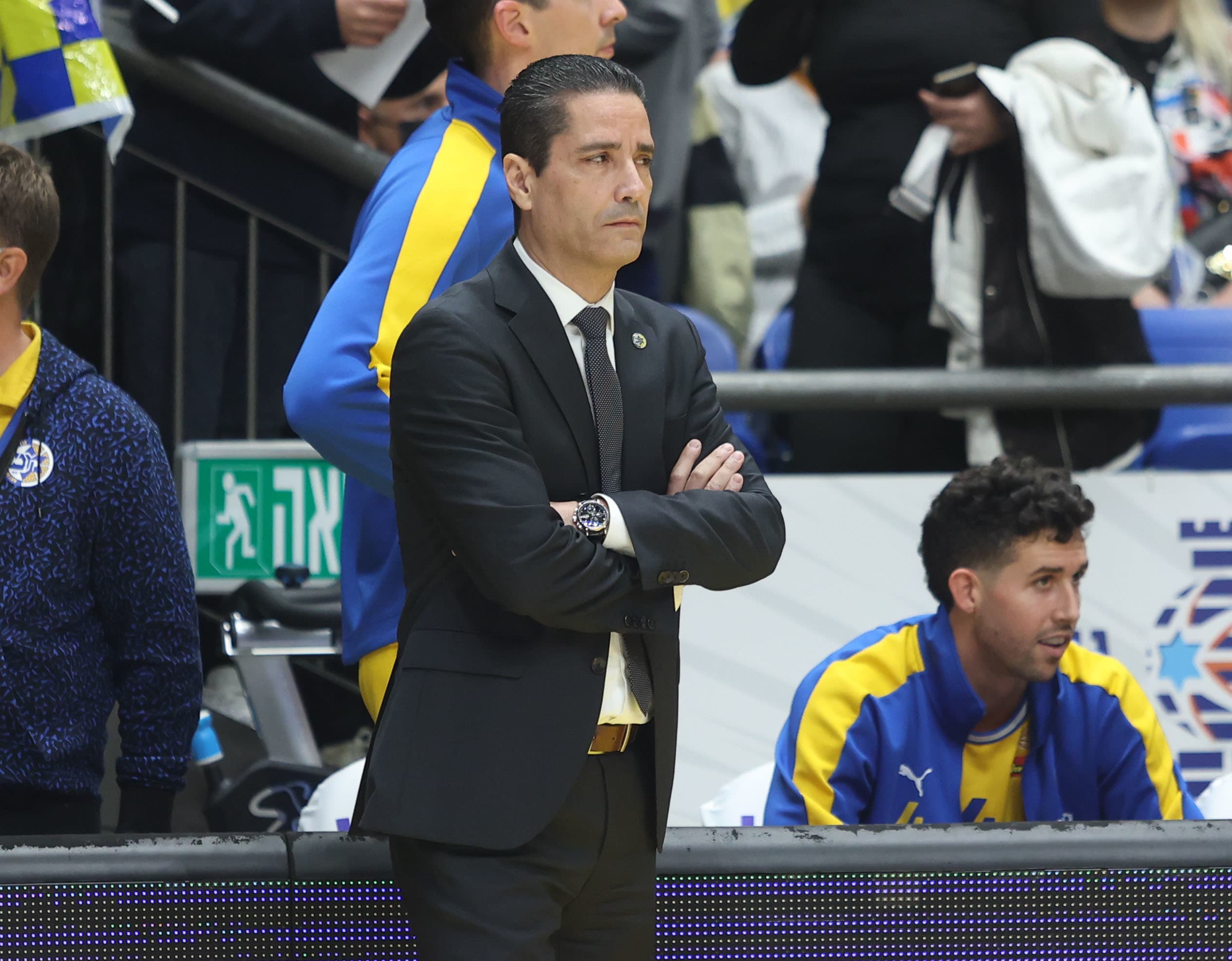 יאניס ספרופולוס מאמן מכבי תל אביב