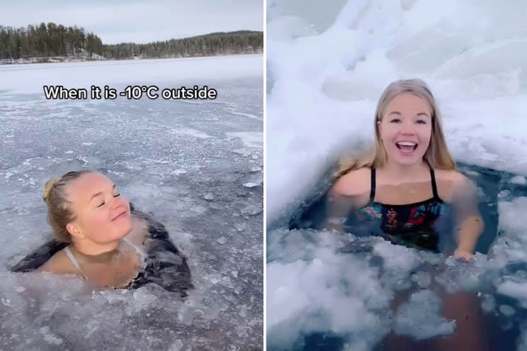 השחיינית הפינית אלינה מאקינן