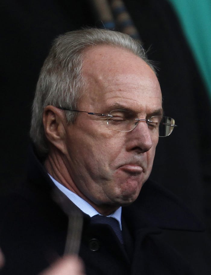 סוון גוראן אריקסון מאמן נוטס קאונטי