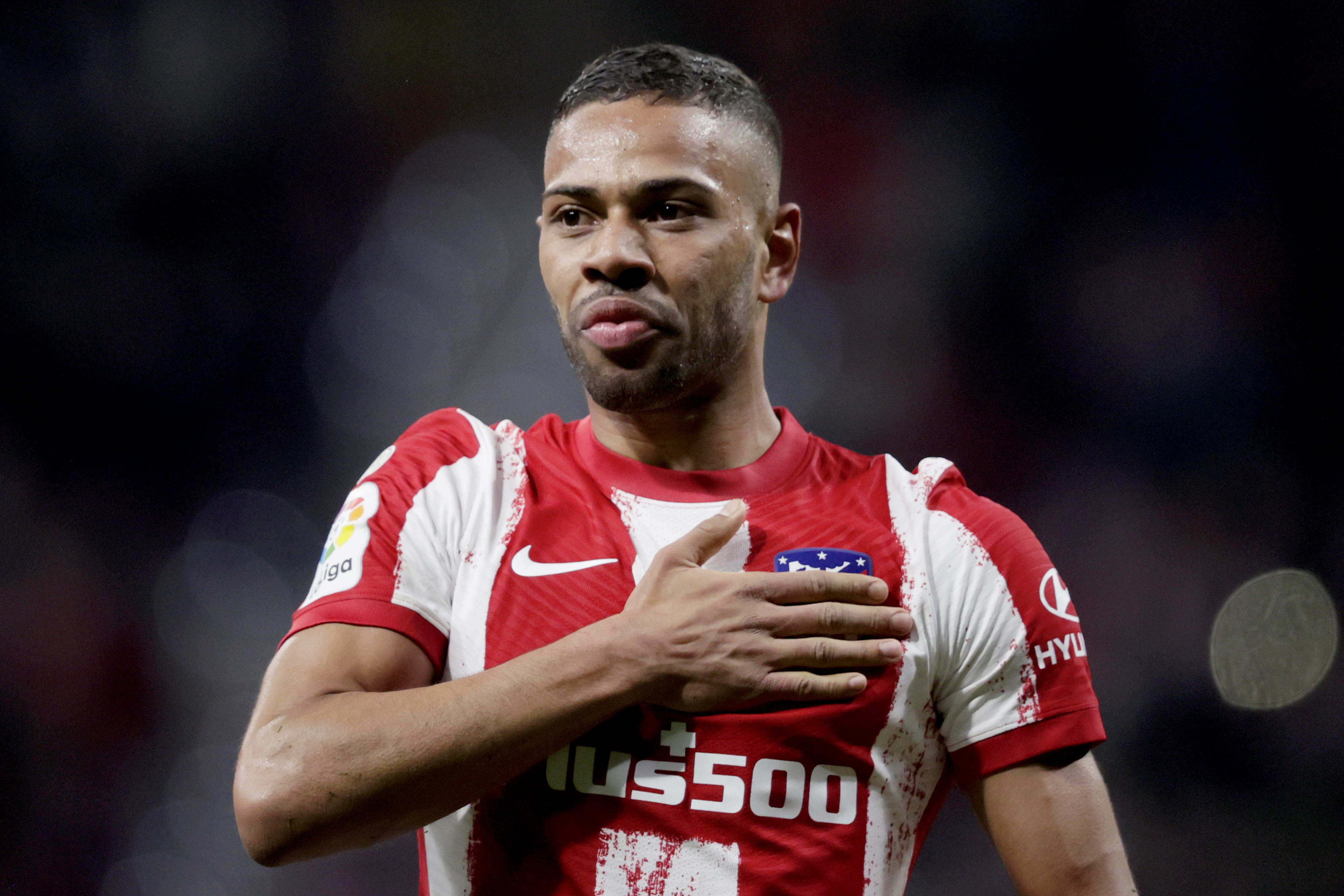 רנאן לודי, שחקן אתלטיקו מדריד חוגג