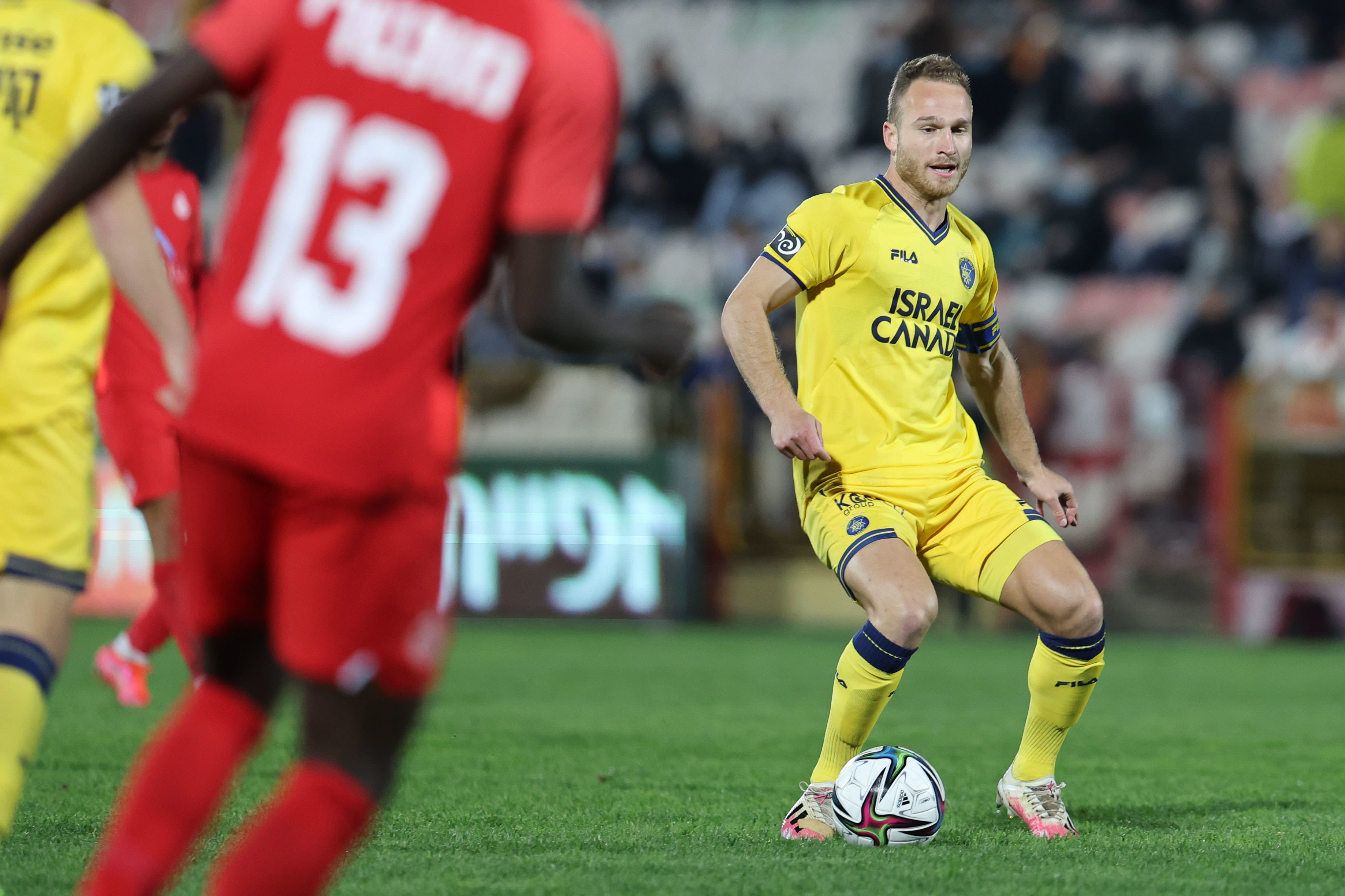 דן גלזר, שחקן מכבי תל אביב