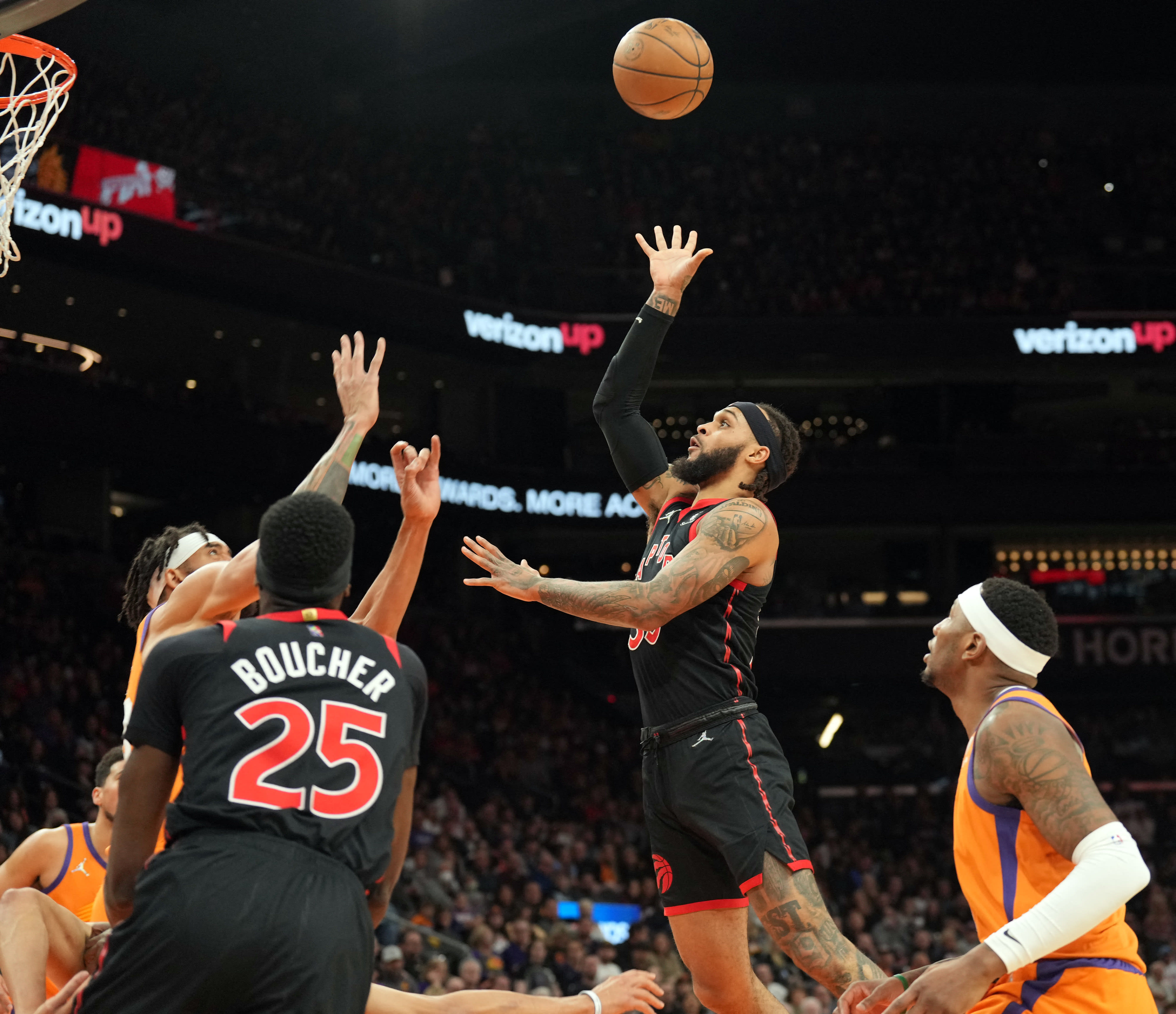 שחקן טורונטו רפטורס גארי טרנט ג'וניור