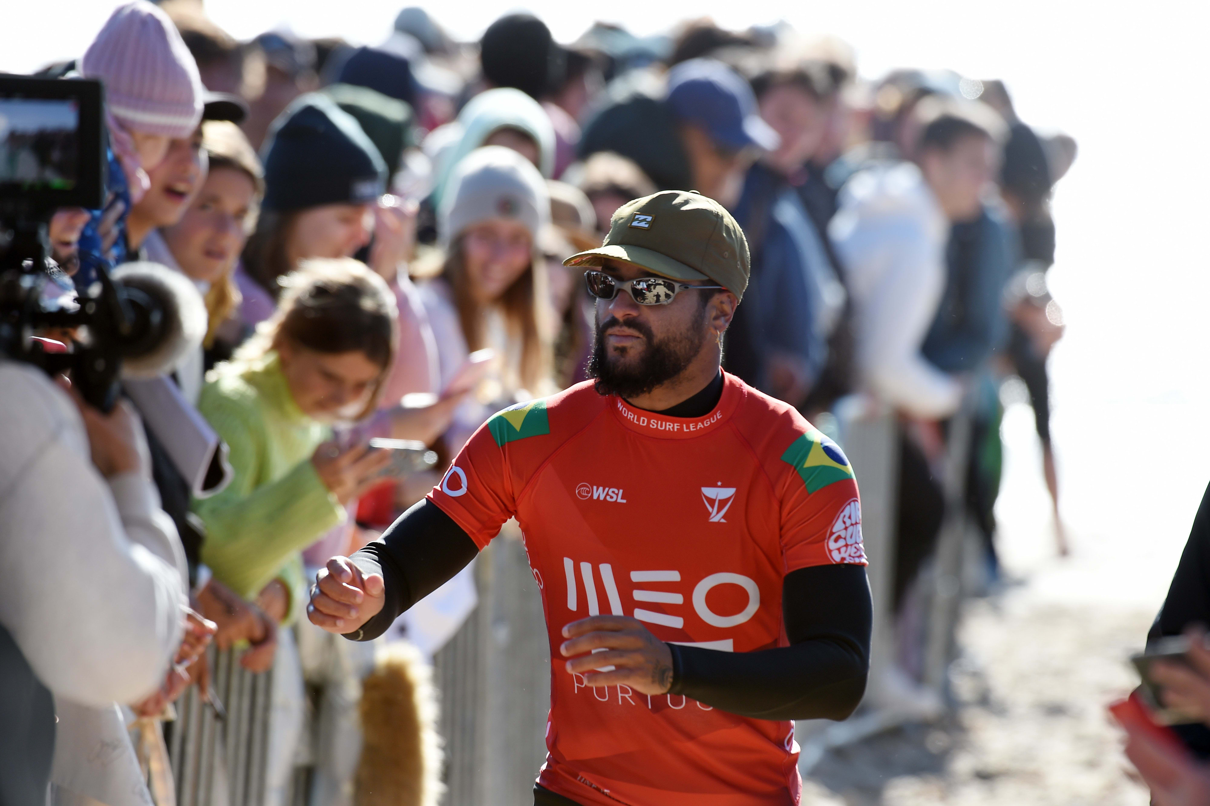 איטלו פריירה, הגולש הברזילאי, בתחרות בפניש פורטוגל