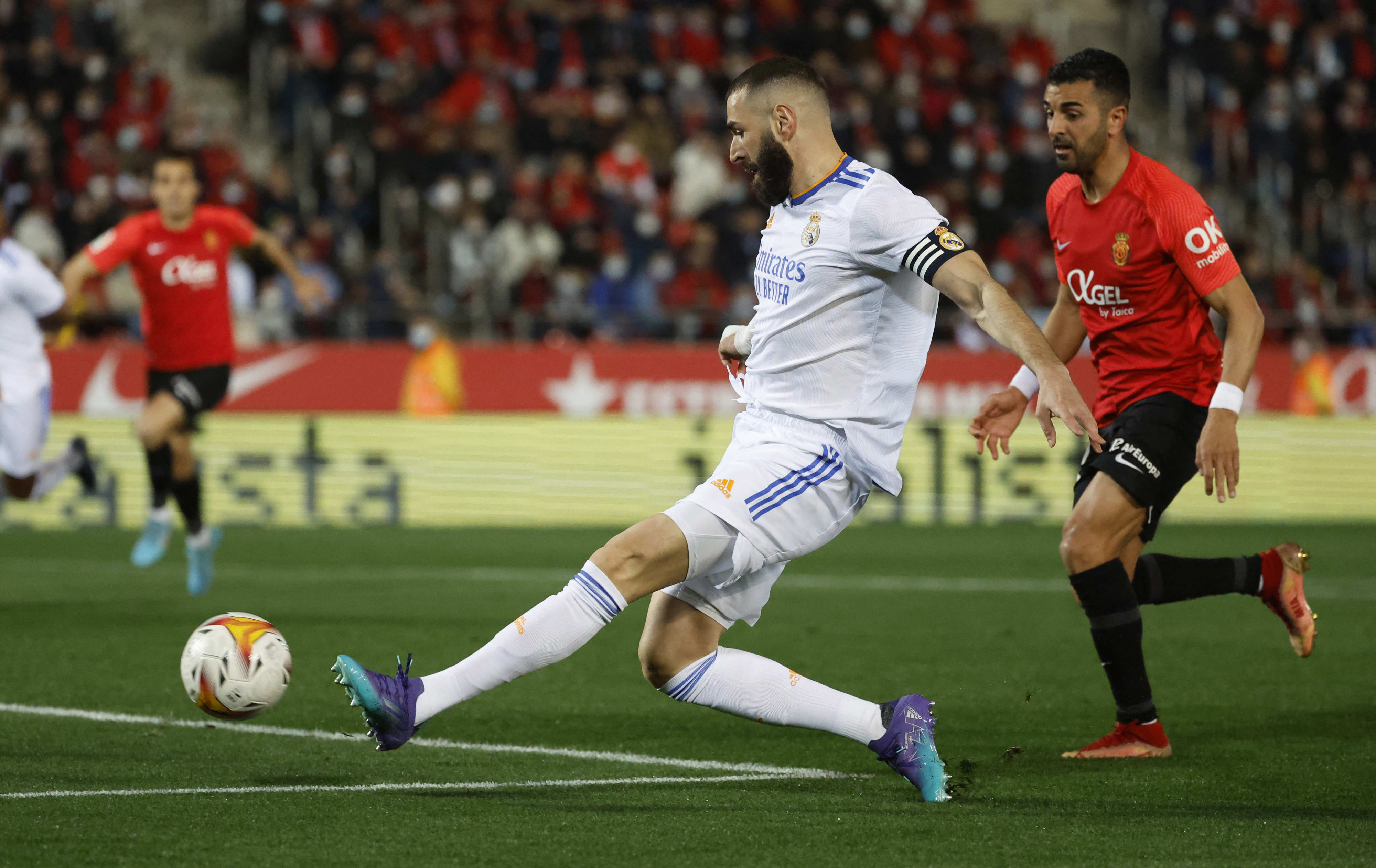 קארים בנזמה ריאל מדריד נגד מאיורקה