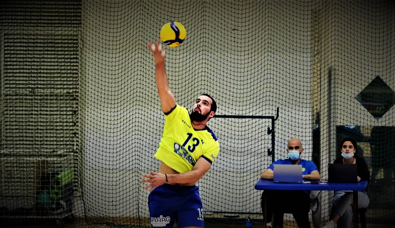 שחקן מכבי תל אביב בכדורעף אייל רביץ