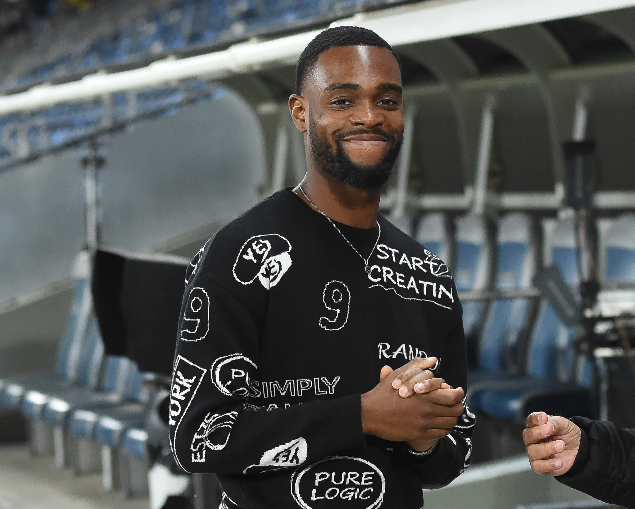 שחקן הפועל תל אביב אנז' פרדי פלומן