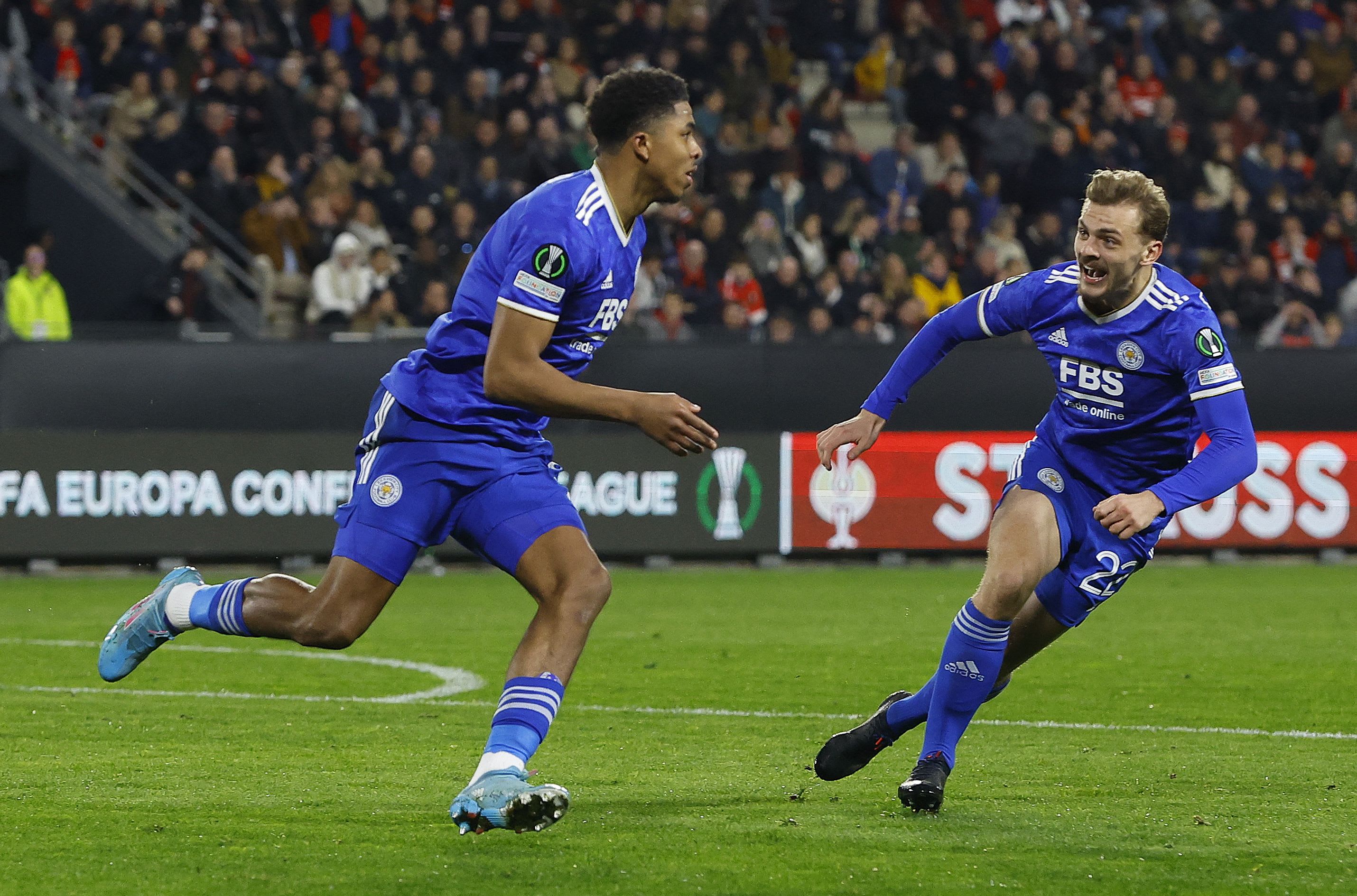 ווסלי פופאנה, שחקן לסטר חוגג