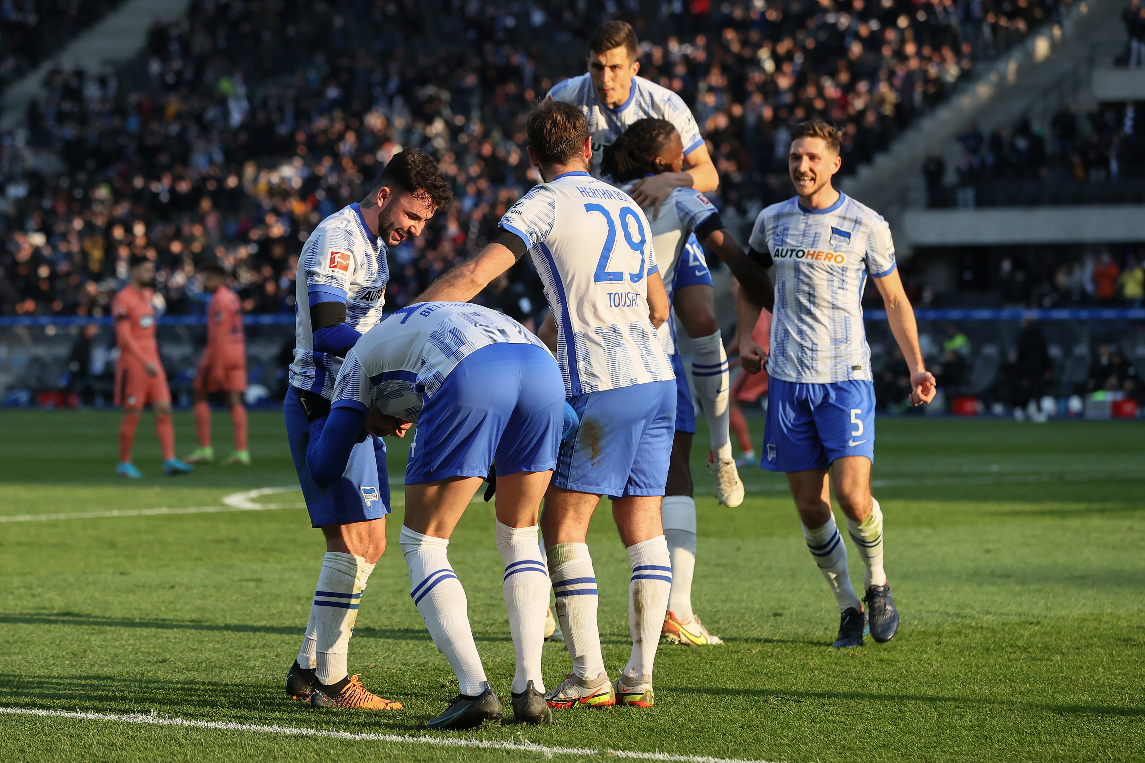 שחקני הרטה ברלין חוגגים