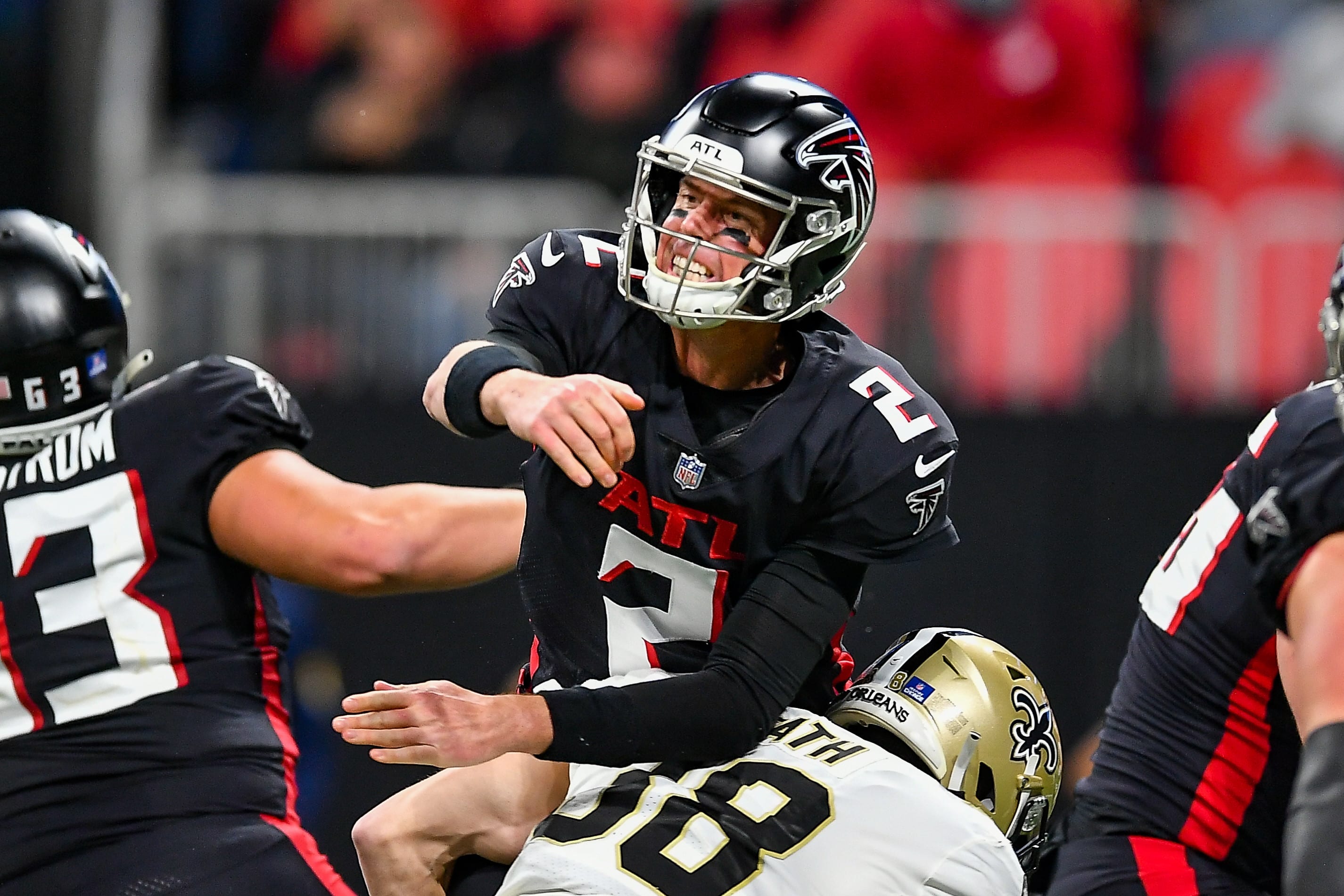 שחקן אטלנטה פאלקונס מאט ריאן